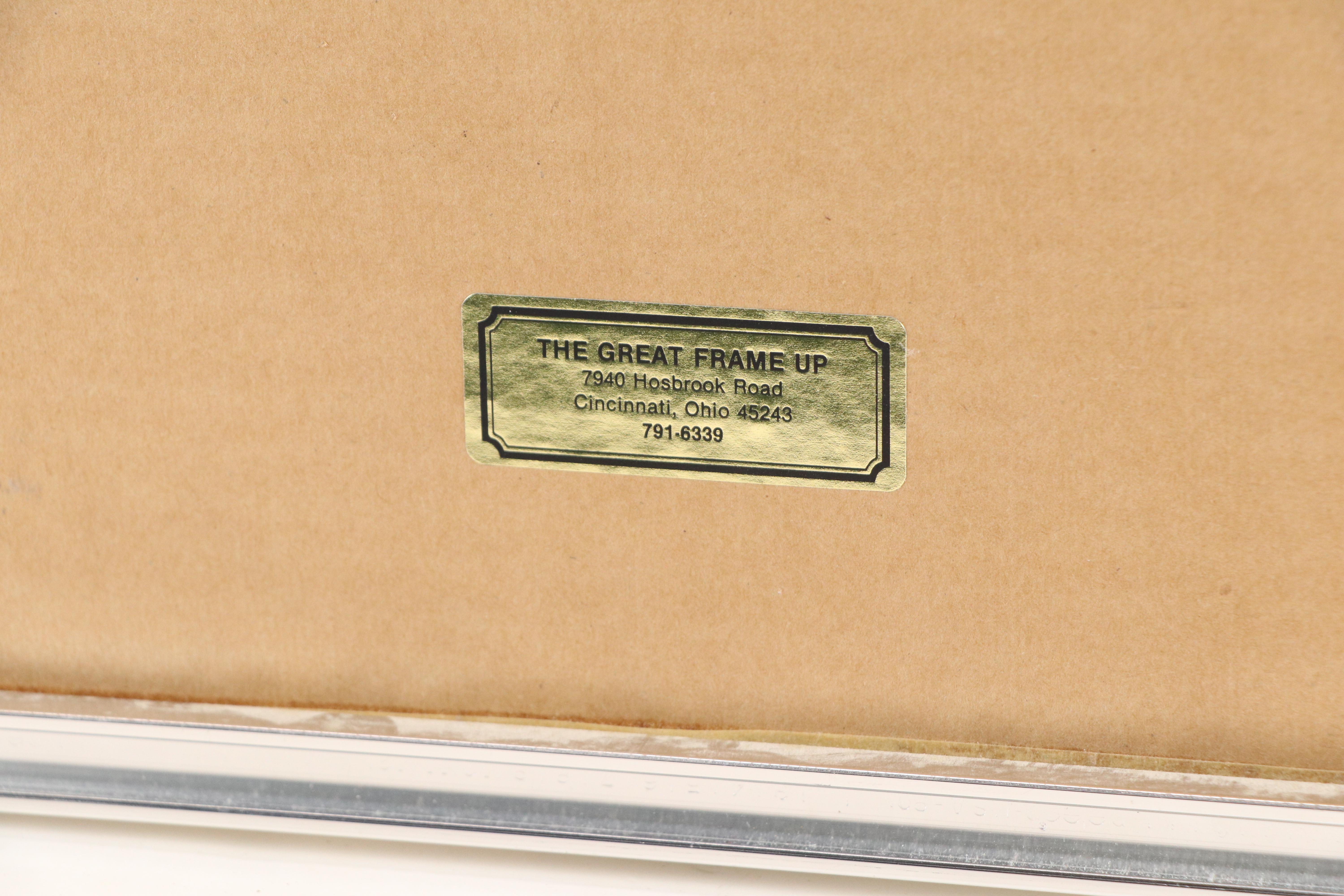 Alexandre Minguet Offset Lithograph "Plage de Grand-Case," 1990