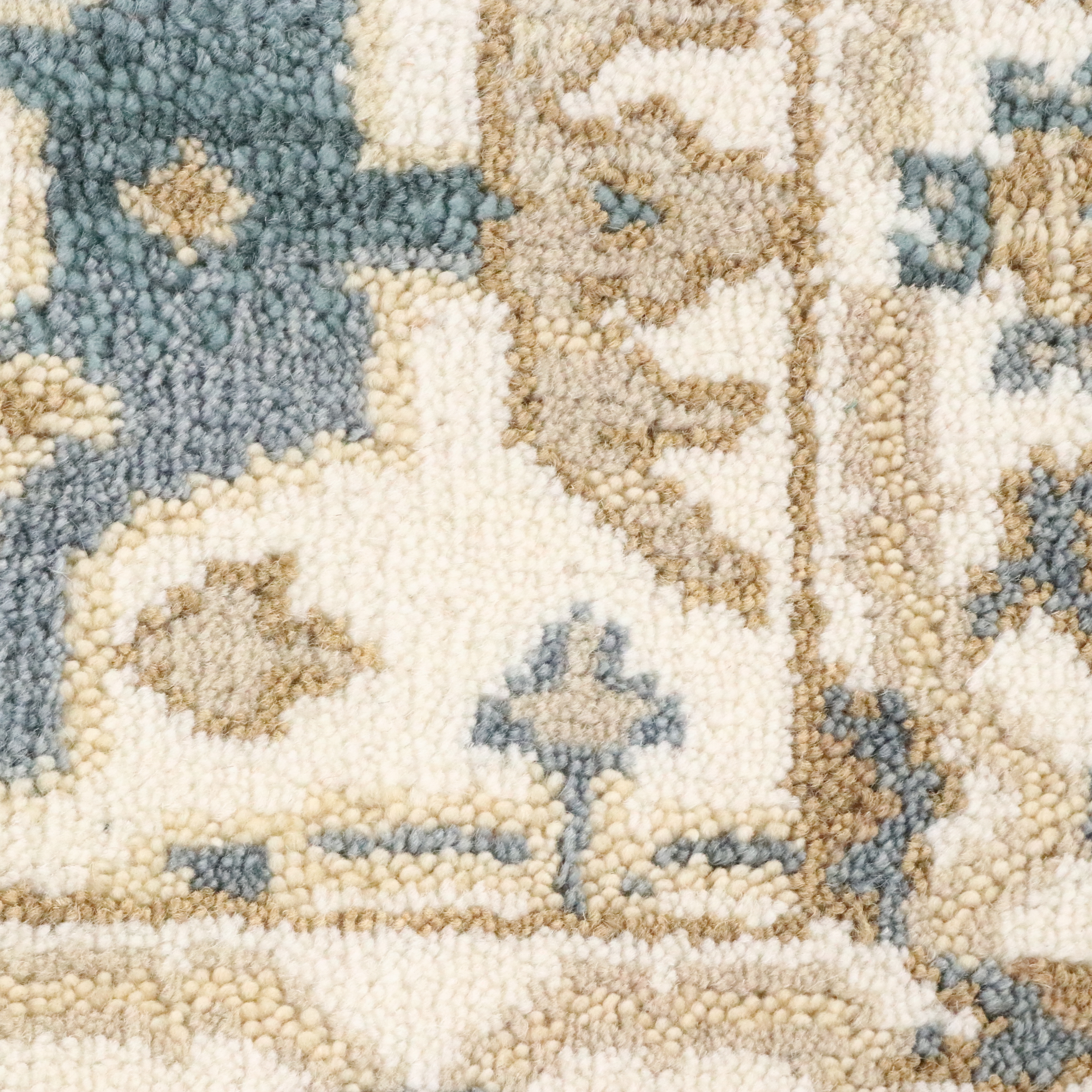 2'7 x 11'11 Hand-Knotted Indo-Turkish Oushak Carpet Runner