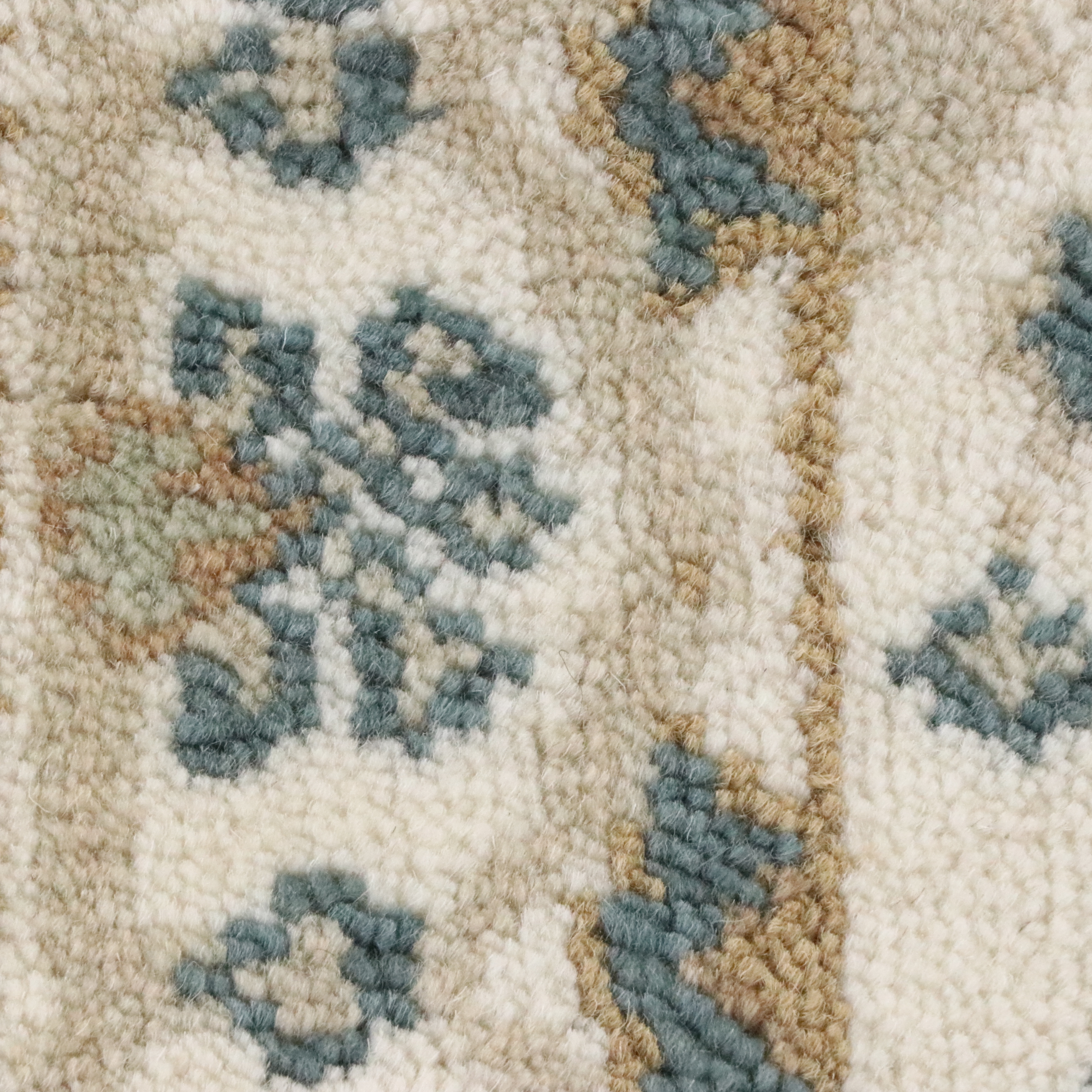 2'7 x 11'11 Hand-Knotted Indo-Turkish Oushak Carpet Runner