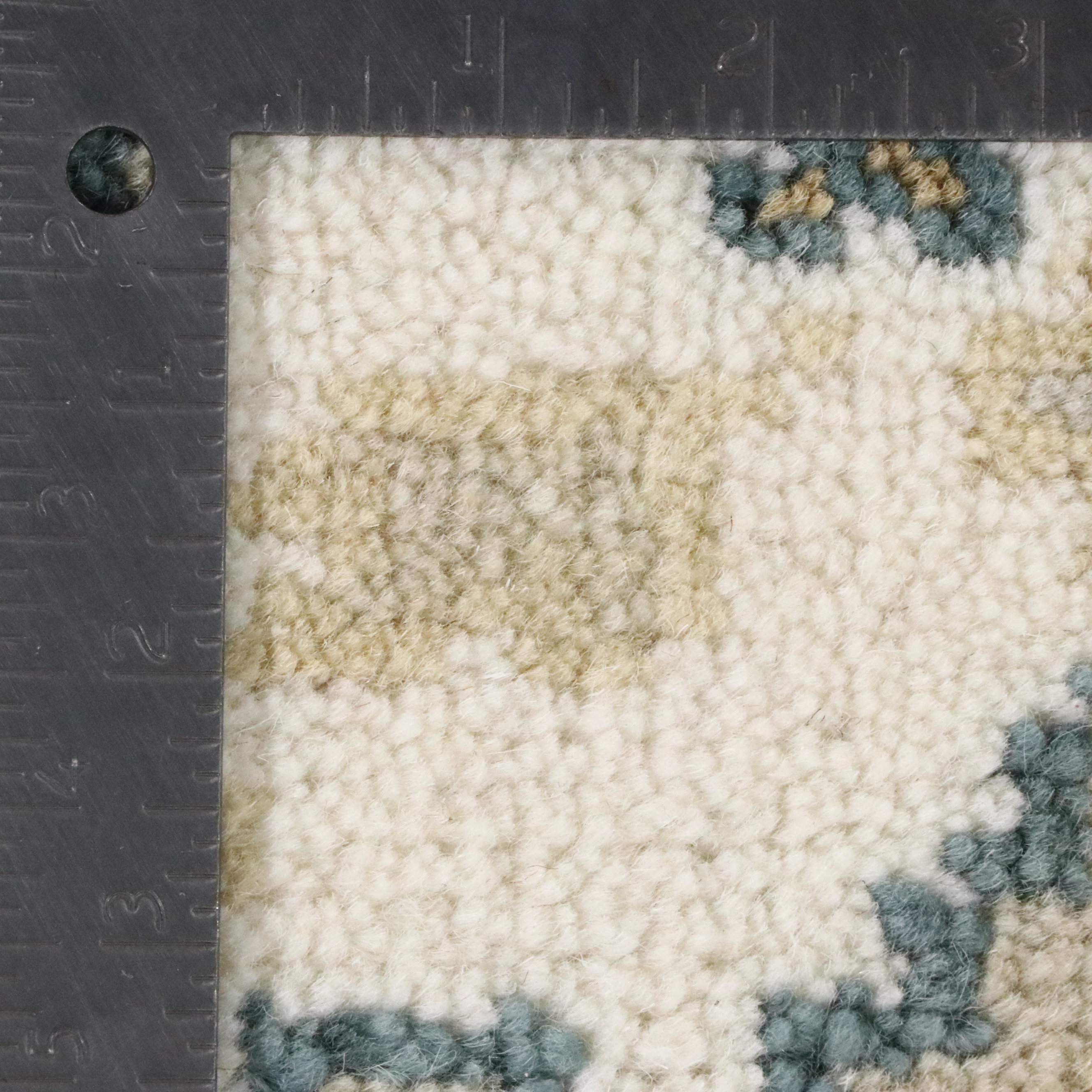 2'7 x 11'11 Hand-Knotted Indo-Turkish Oushak Carpet Runner