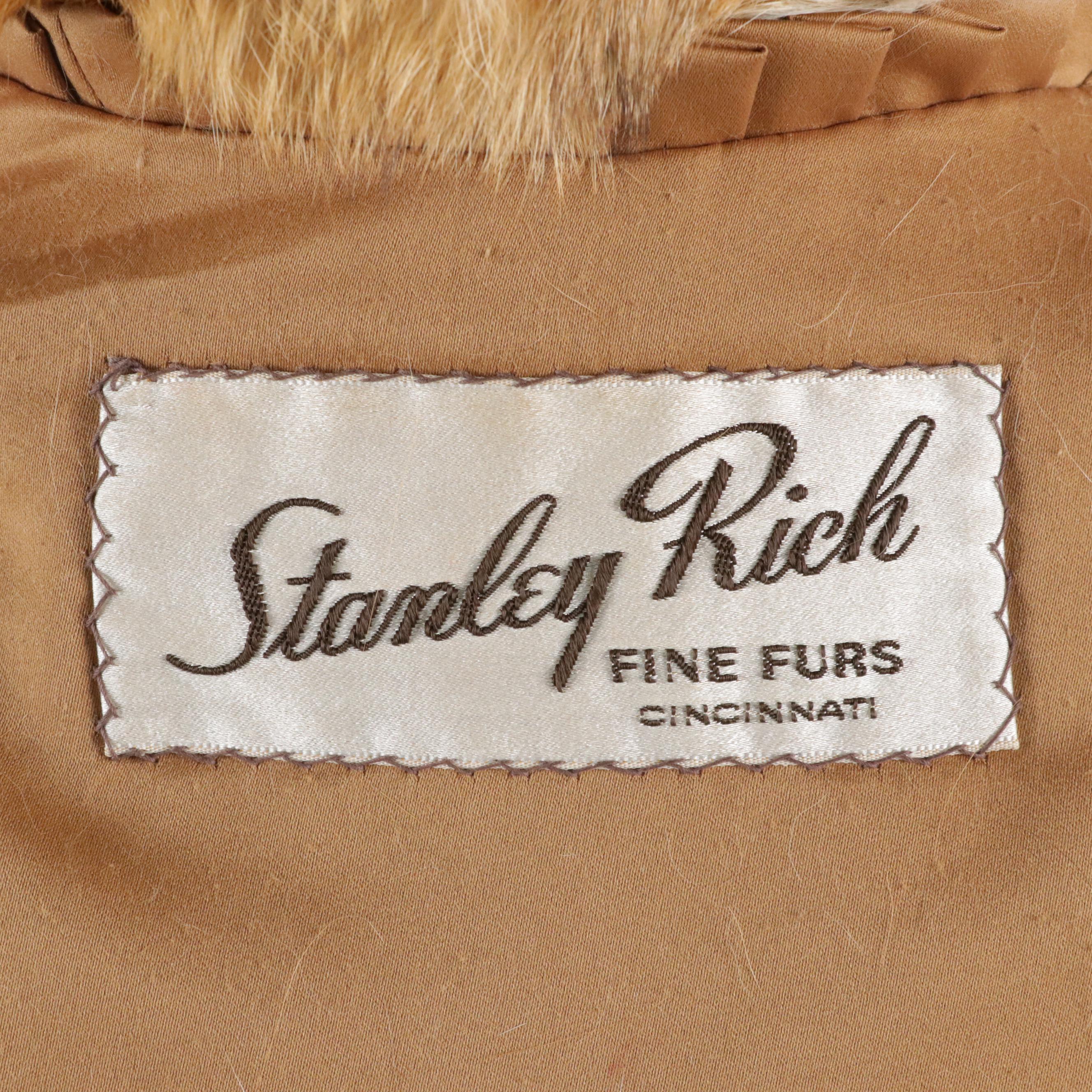 Red Fox Fur Stroller Coat from Stanley Rich Fine Furs