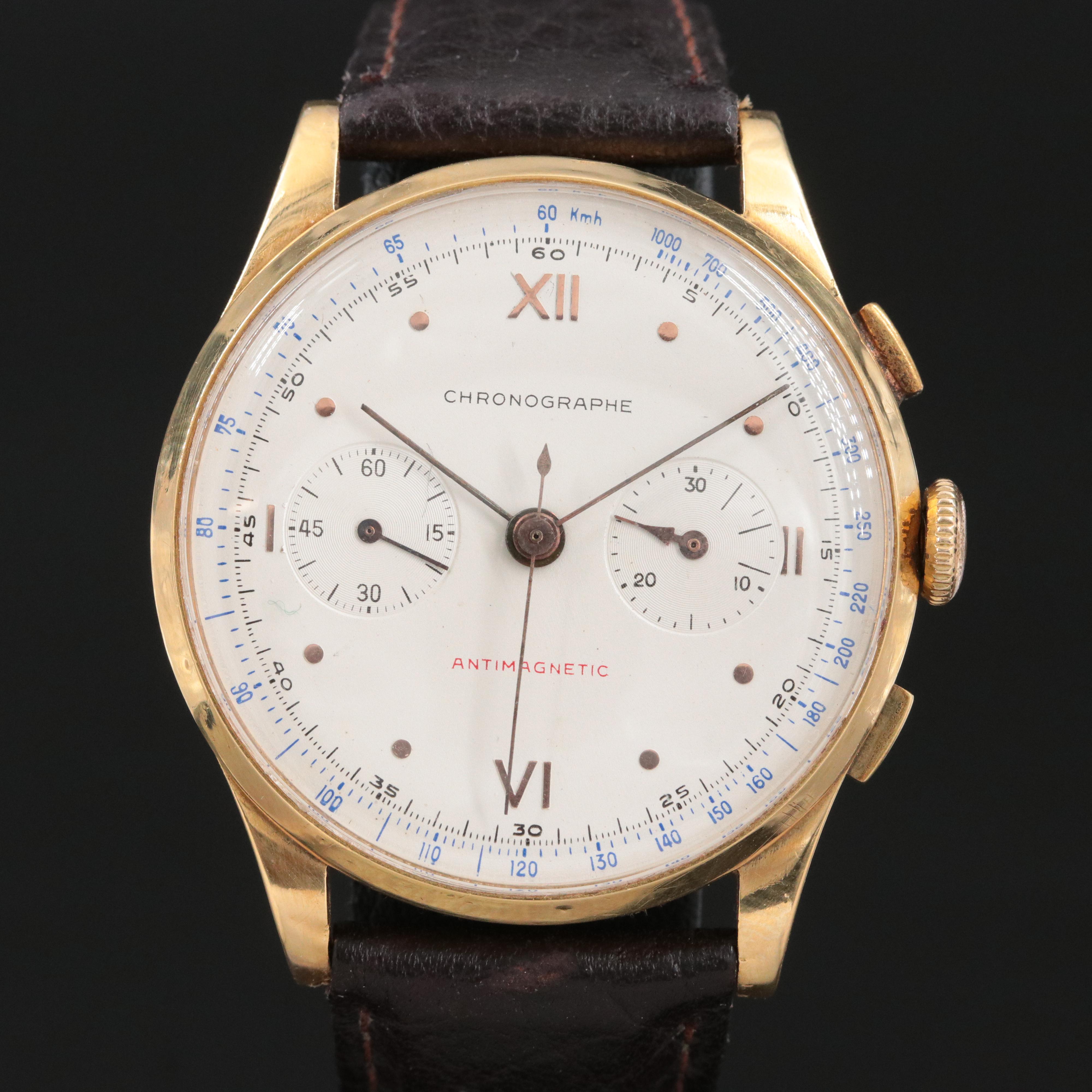 Chronographe Suisse Vintage 18K Watch