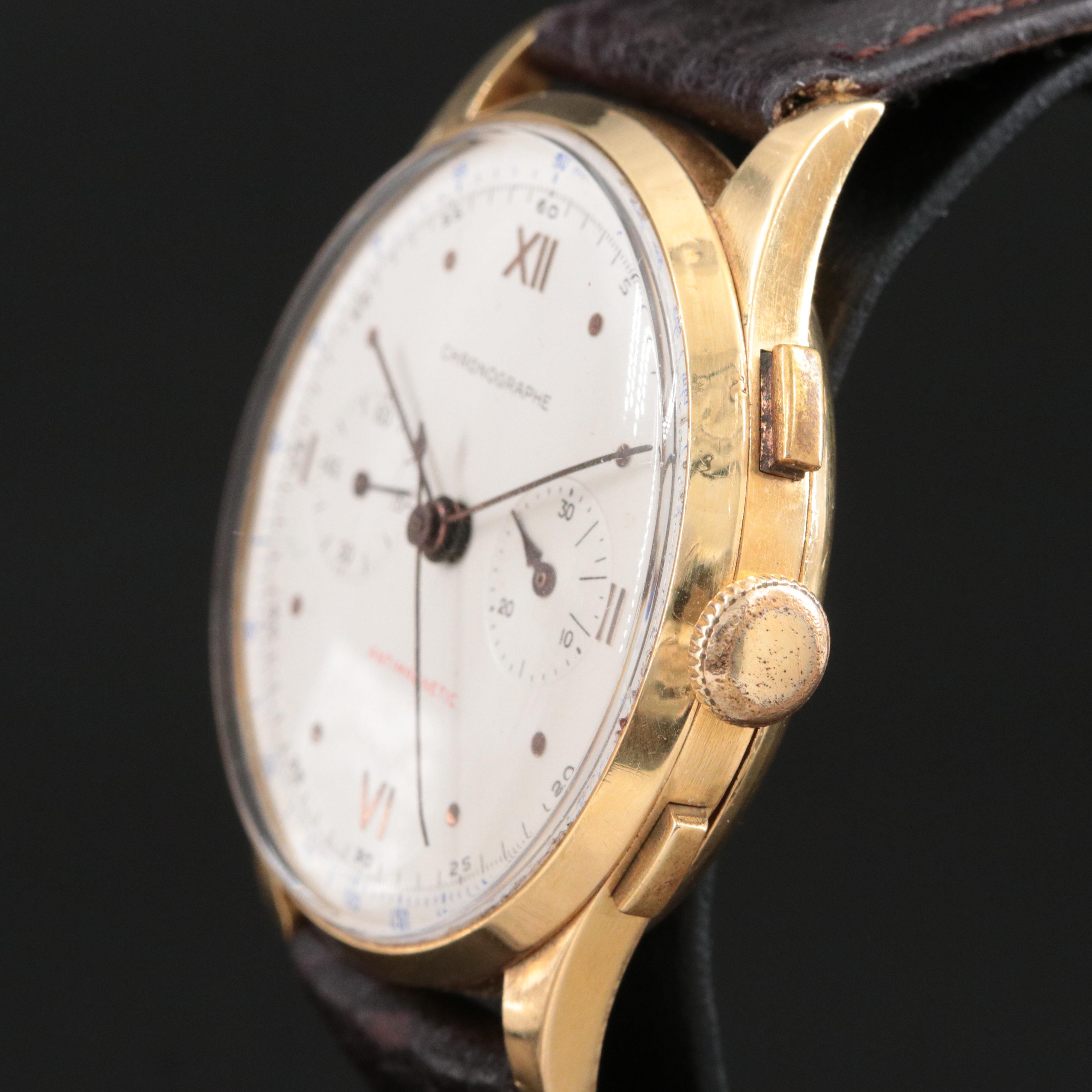 Chronographe Suisse Vintage 18K Watch