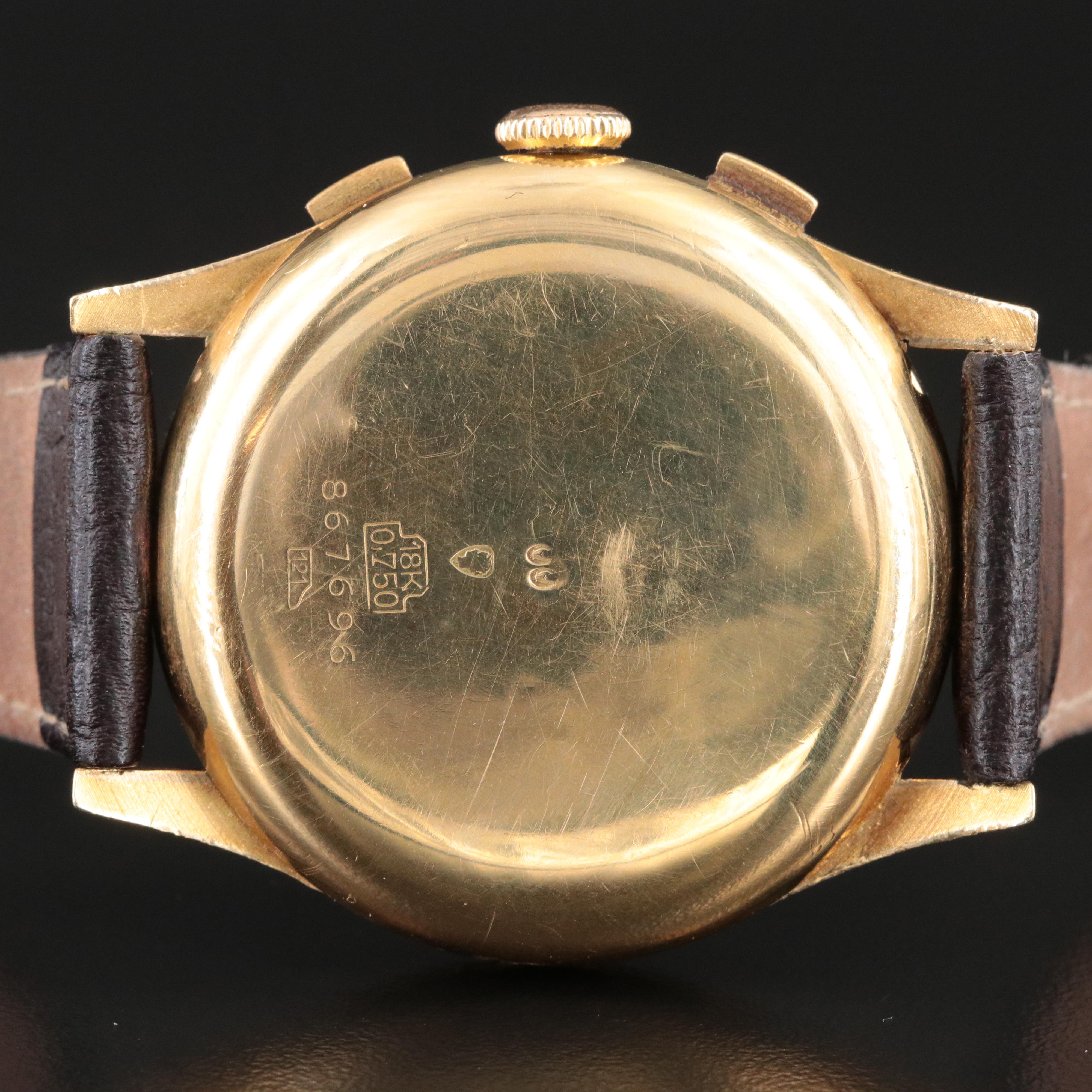 Chronographe Suisse Vintage 18K Watch