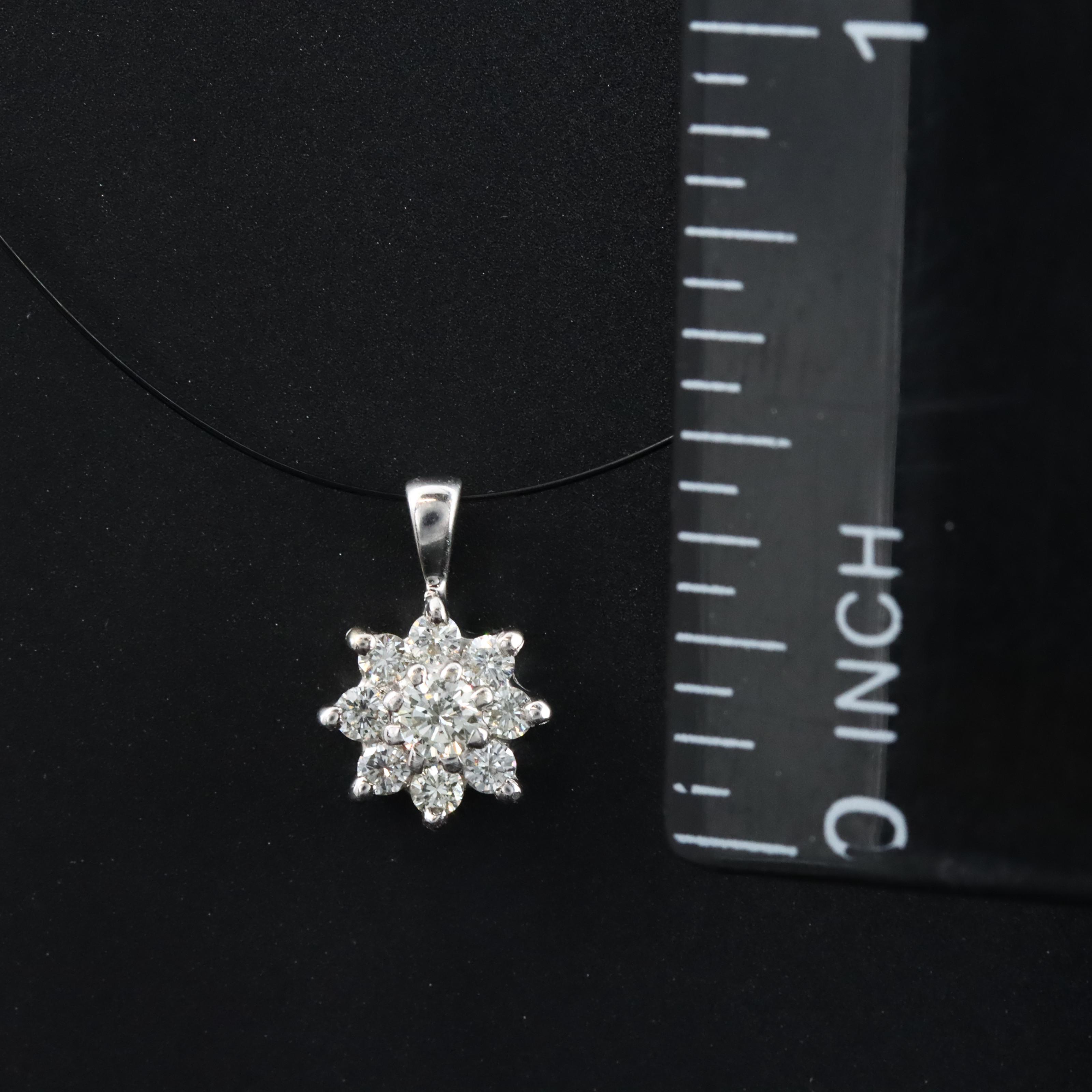 14K 0.29 CTW Diamond Pendant