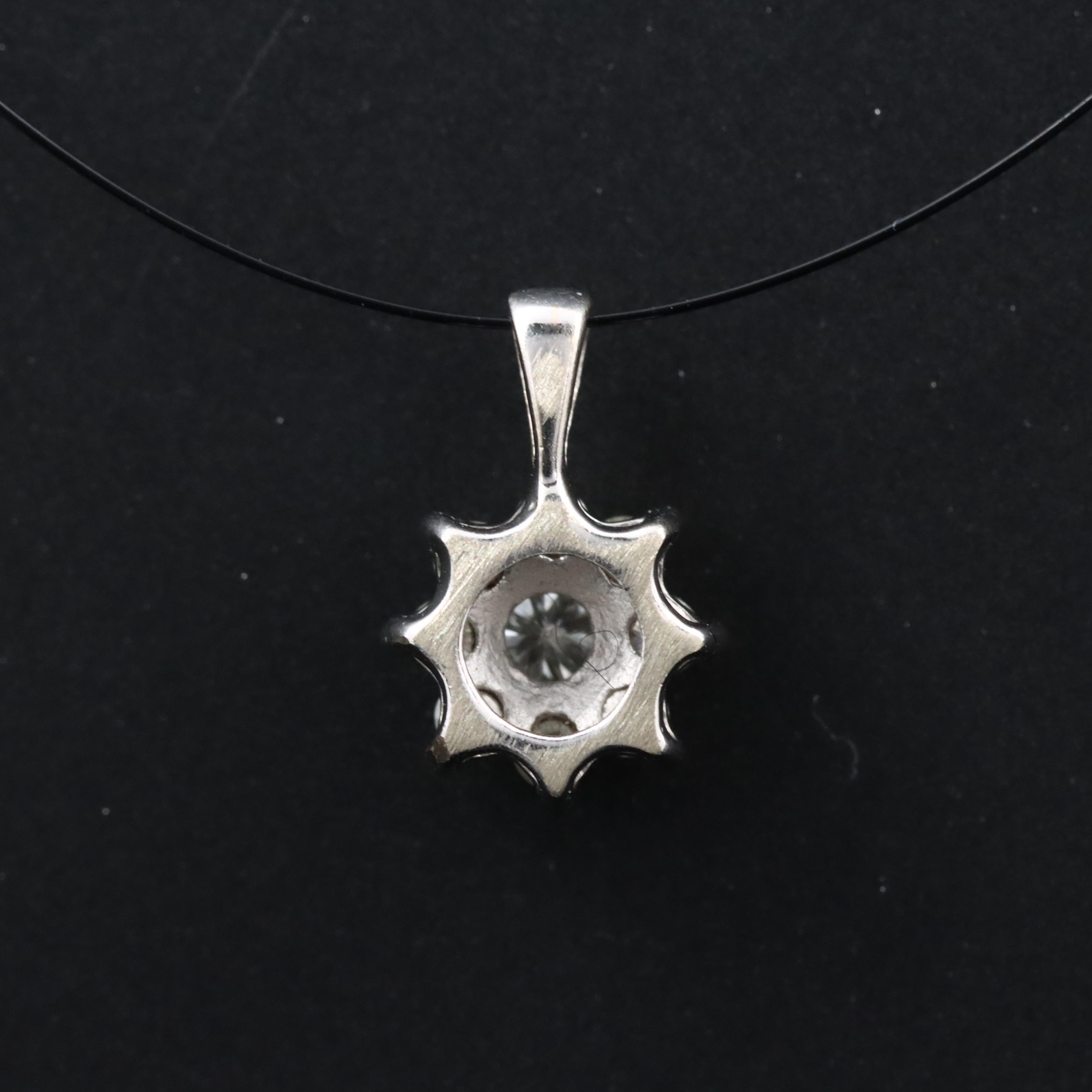 14K 0.29 CTW Diamond Pendant