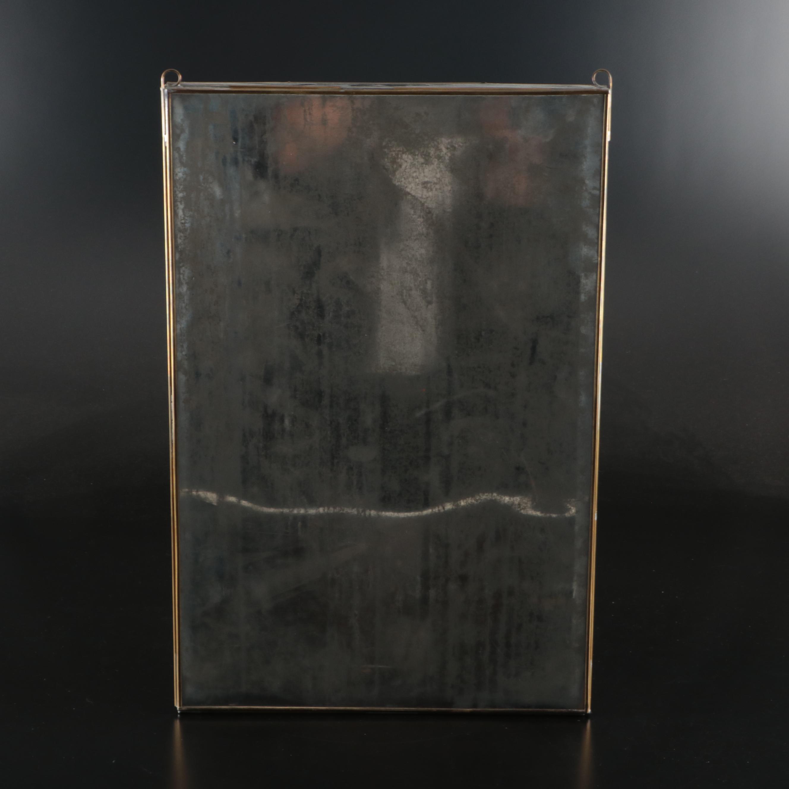 Cybis "Portia" Bisque Porcelain Figure in Glass Display Case