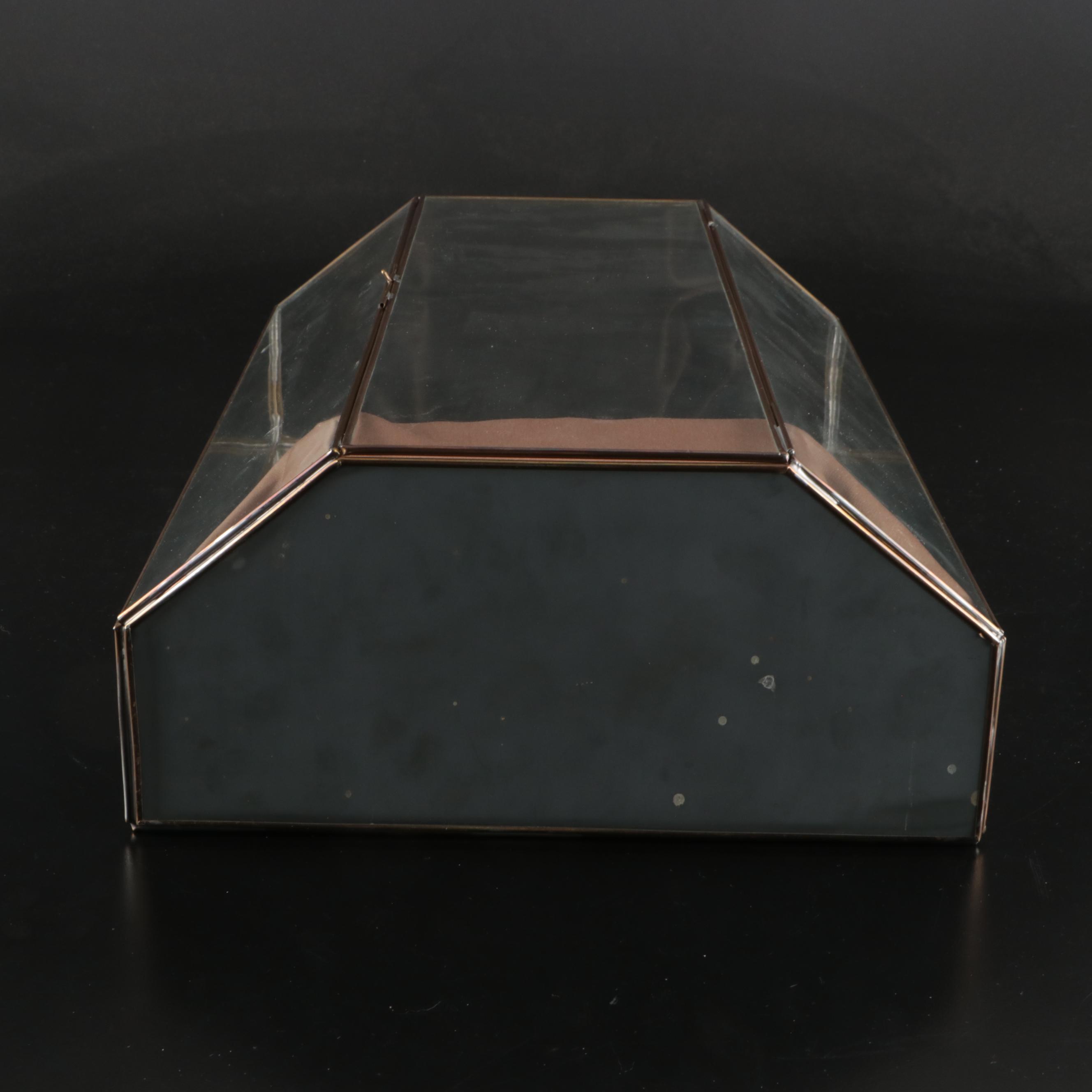 Cybis "Portia" Bisque Porcelain Figure in Glass Display Case