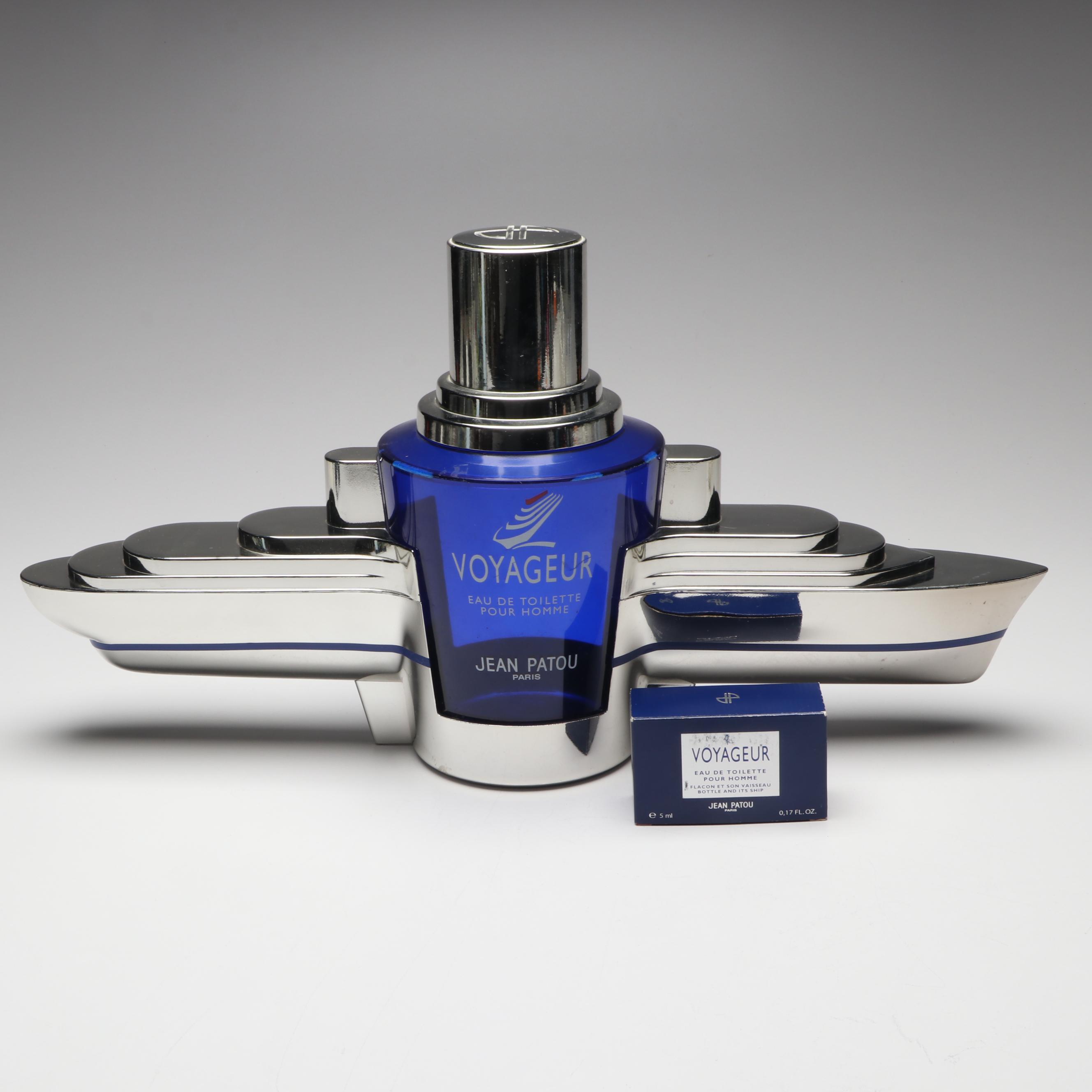 Jean Patou "Voyageur" Eau de Toilette Store Display and Box