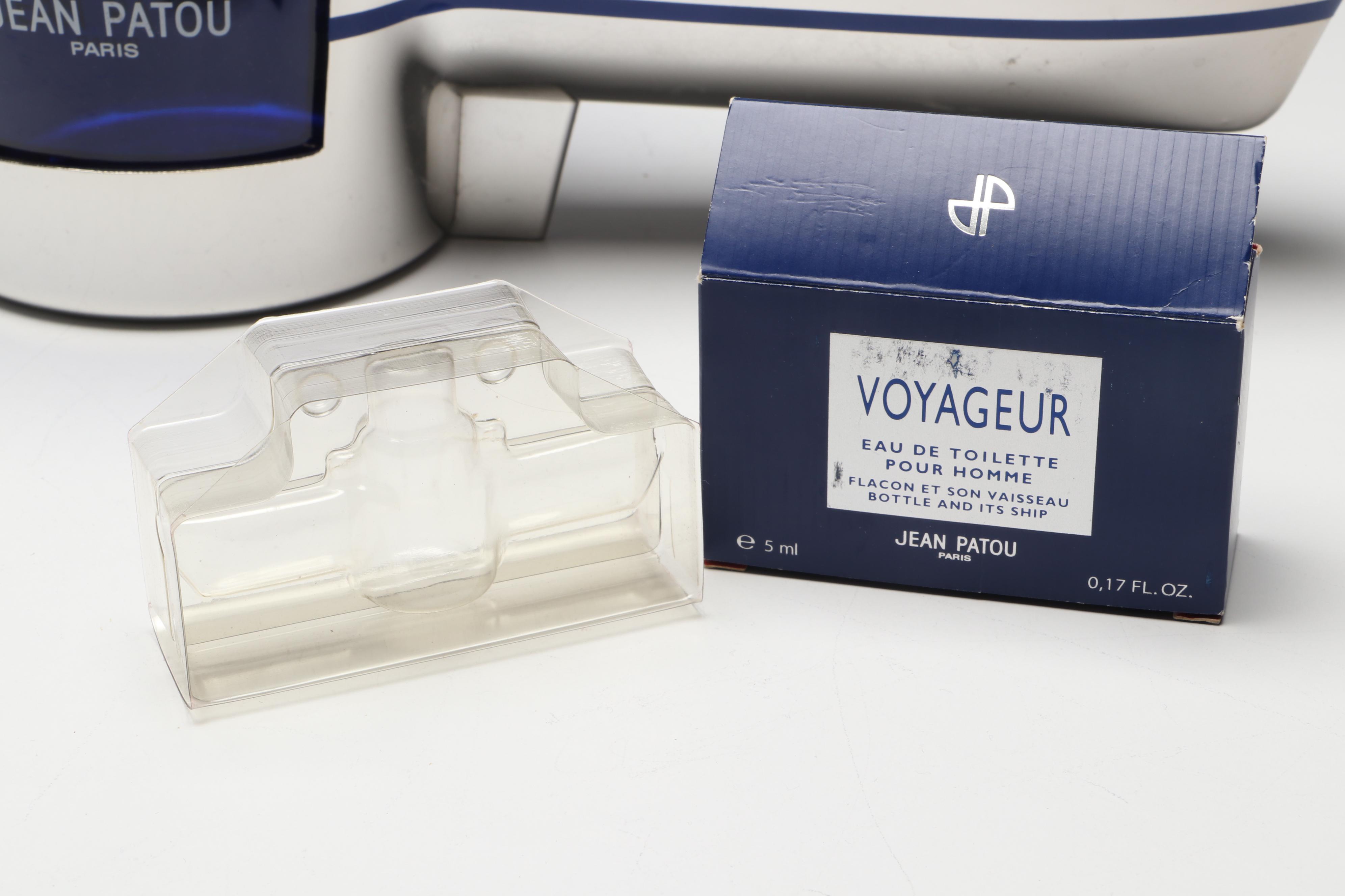 Jean Patou "Voyageur" Eau de Toilette Store Display and Box