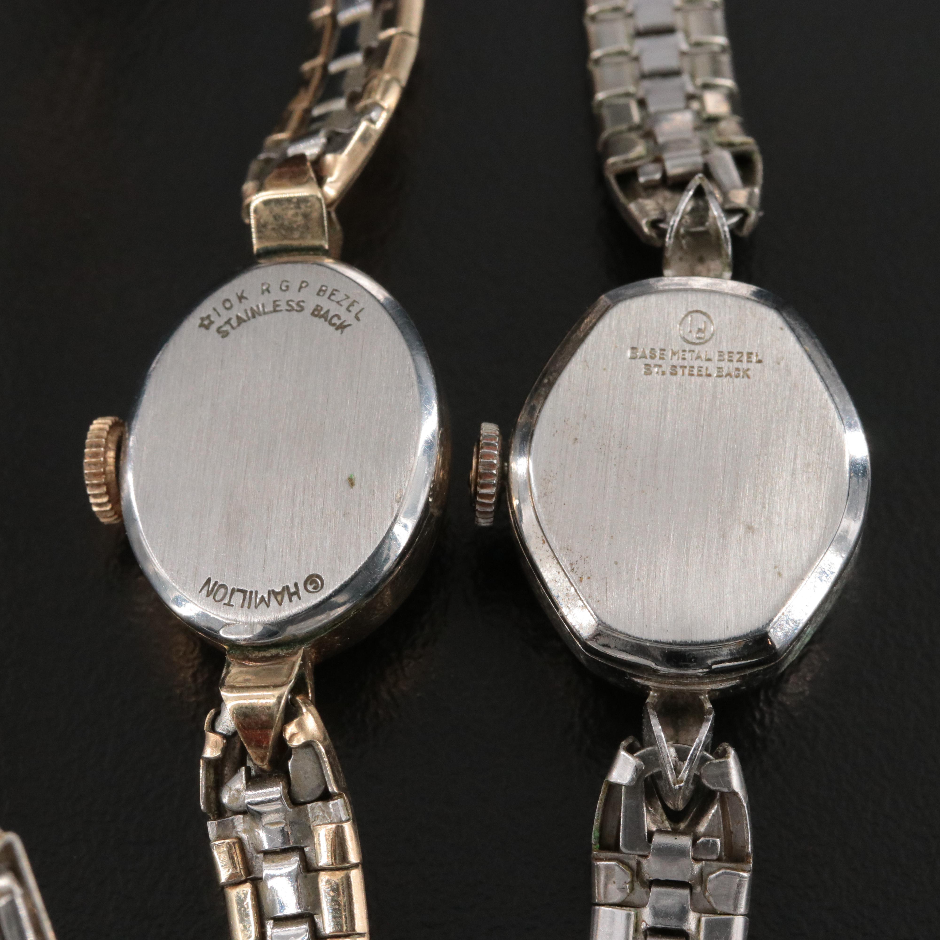 Hamilton and Helbros 17 Jewel Watches