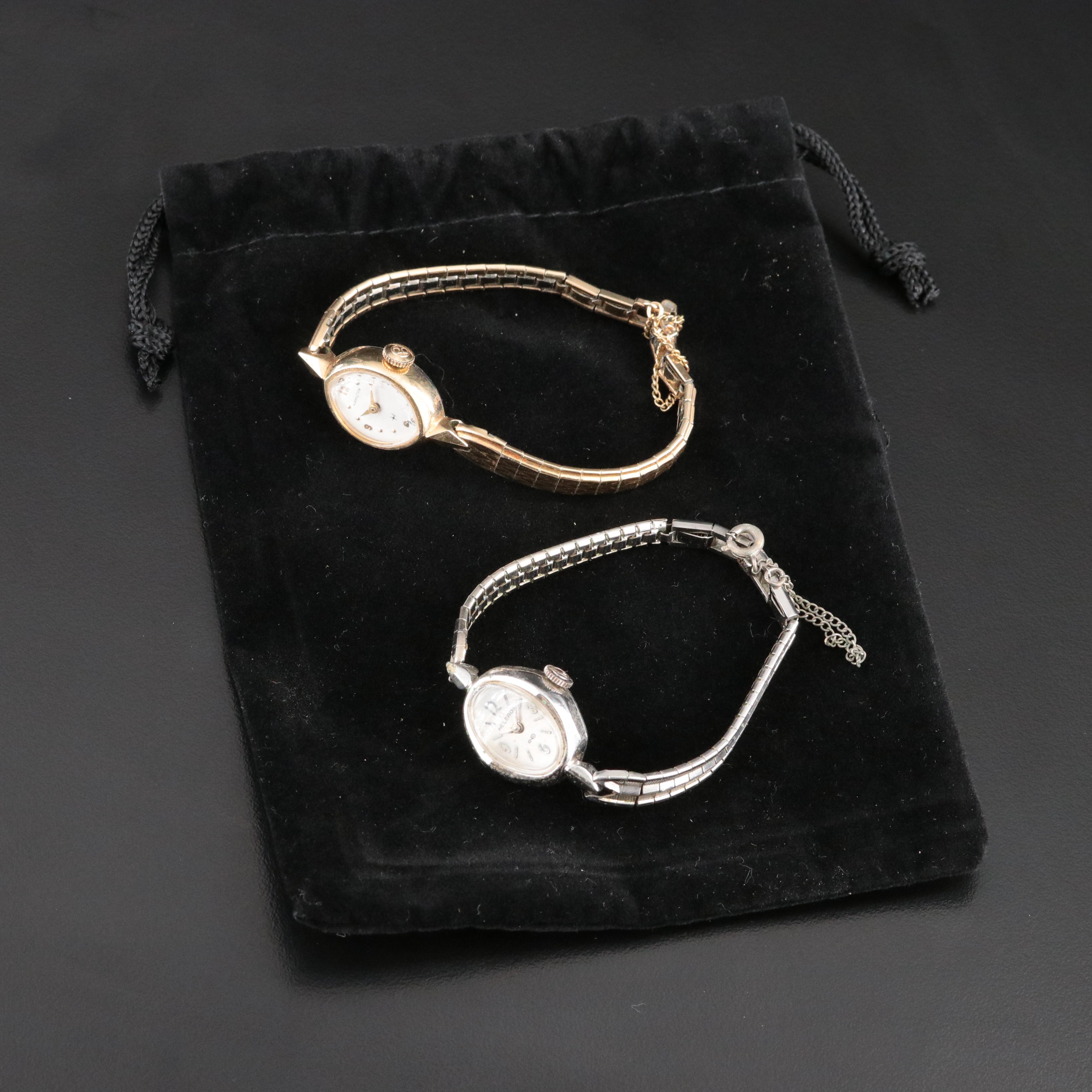 Hamilton and Helbros 17 Jewel Watches