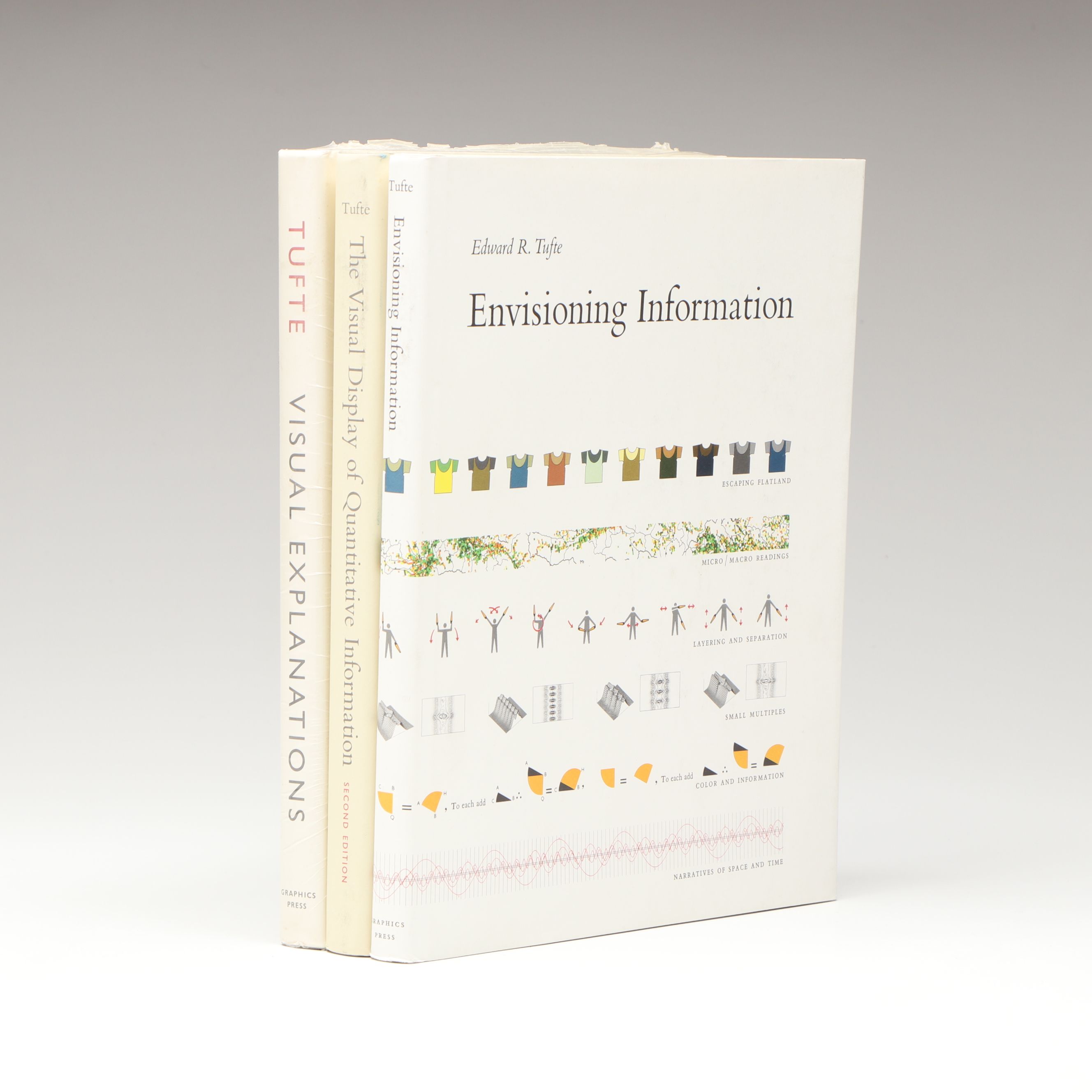 "Envisioning Information" with More Books by Edward R. Tufte