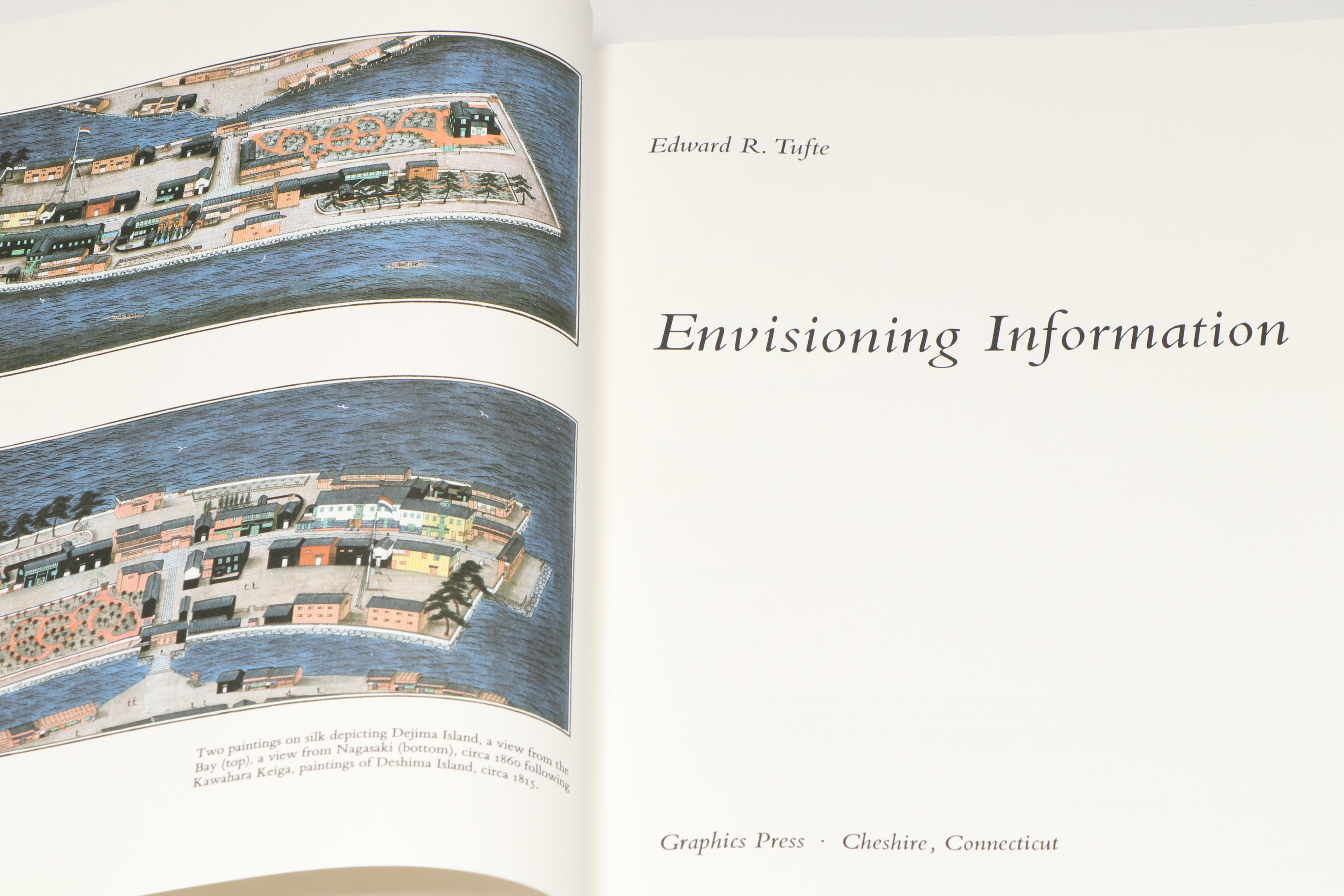 "Envisioning Information" with More Books by Edward R. Tufte