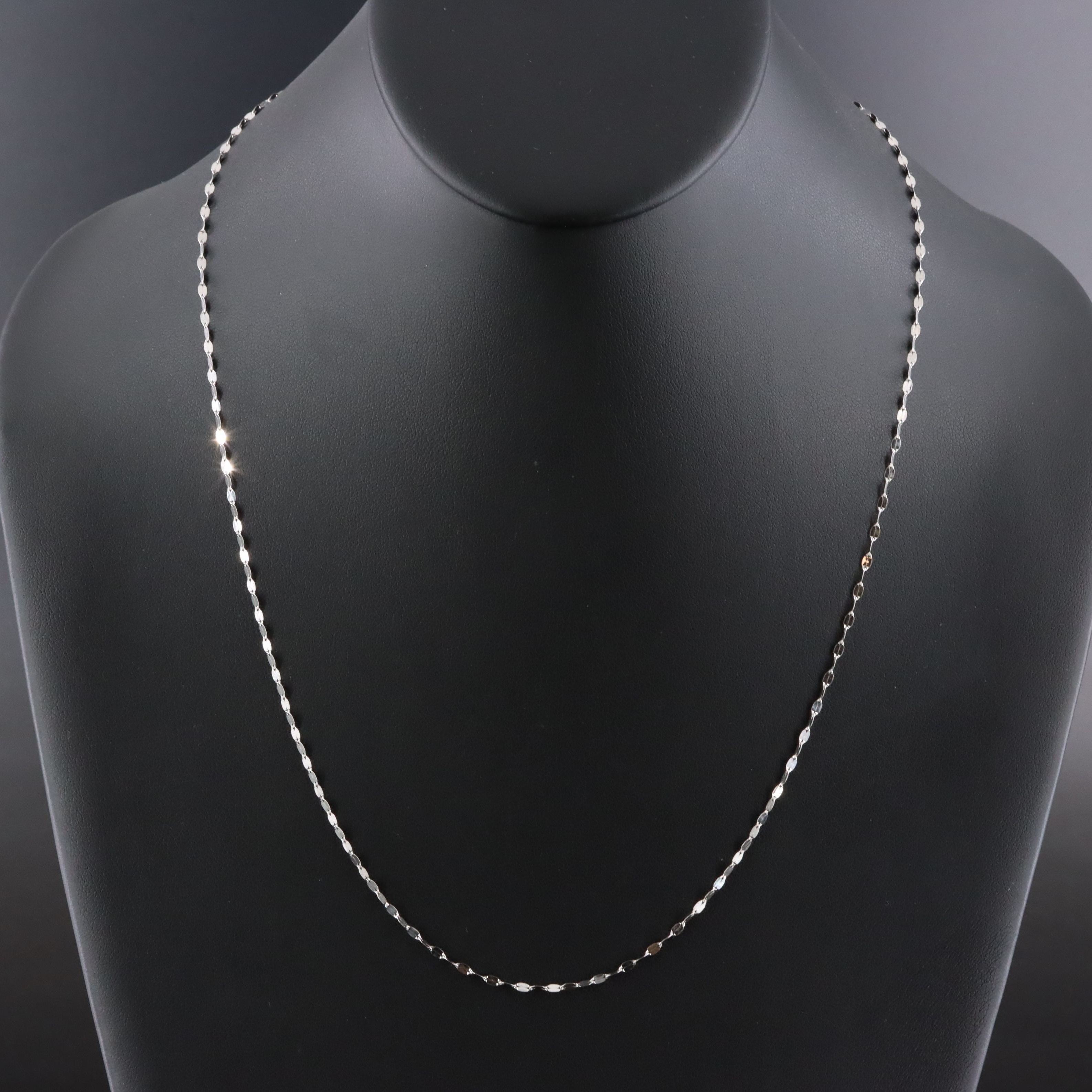 Italian 14K Sparkle Chain Necklace