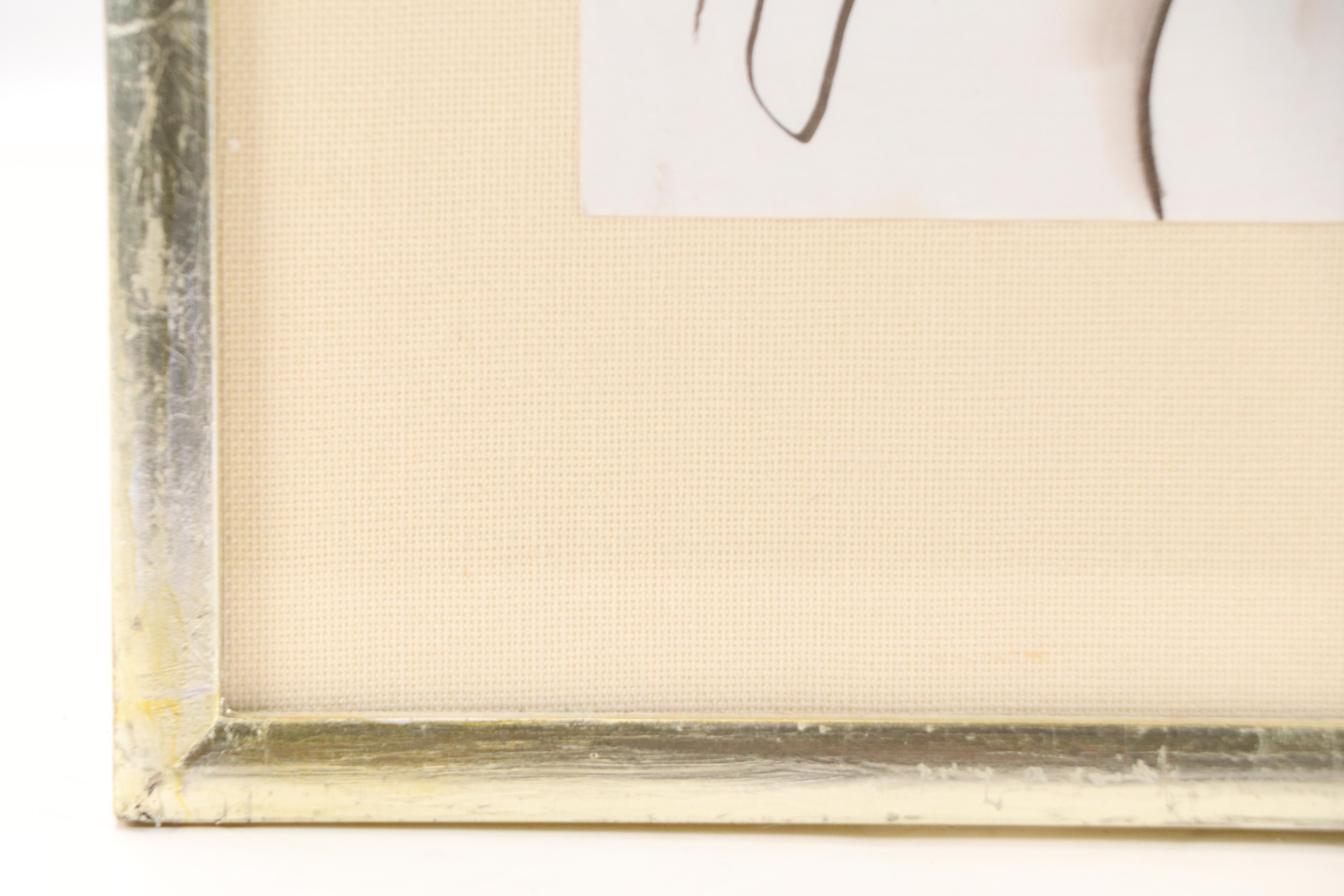 Georges Bahgoury Abstract Surrealist Ink Figure Drawing