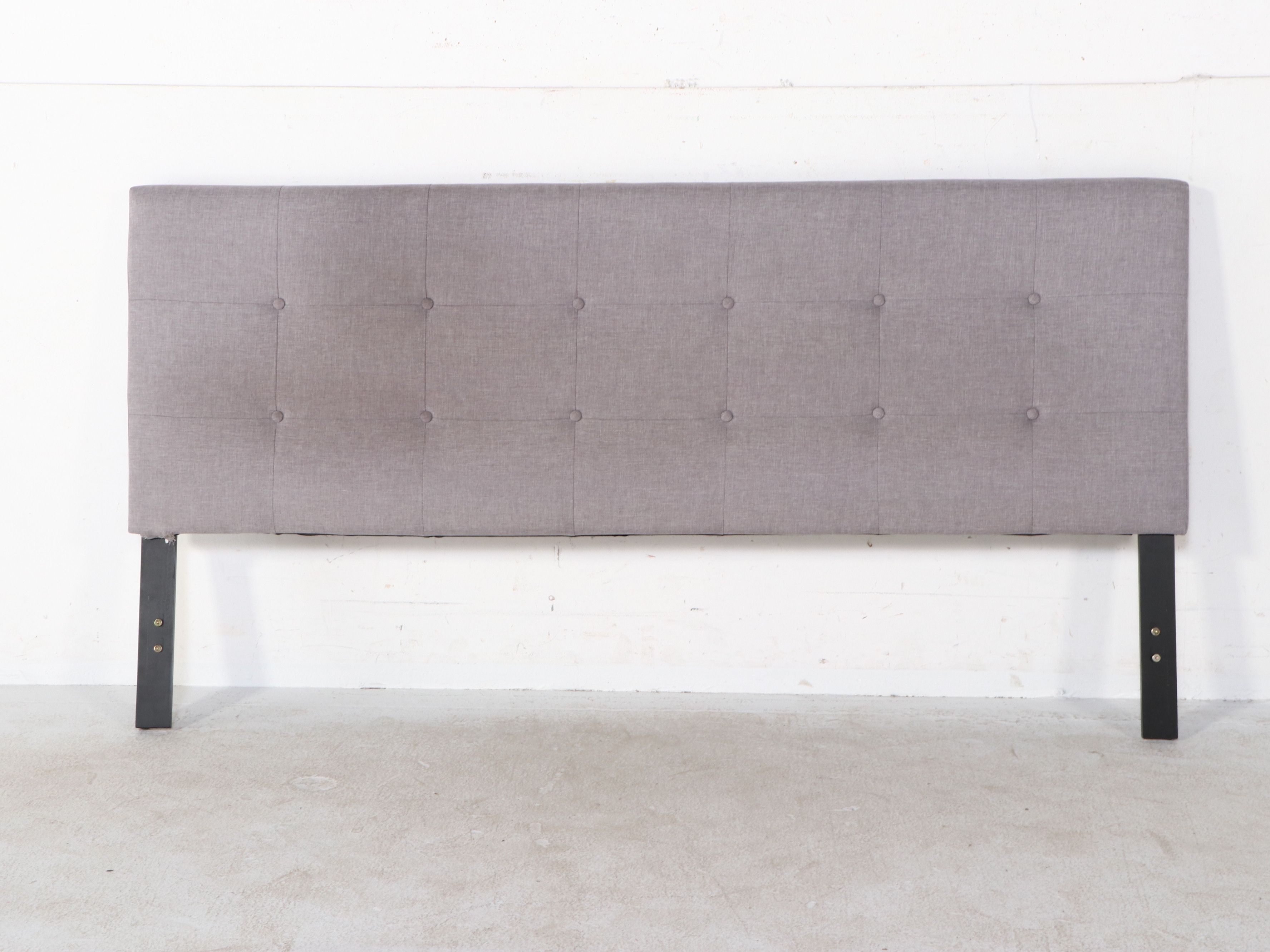 Furinno Contemporary Upholstered Bed Frame