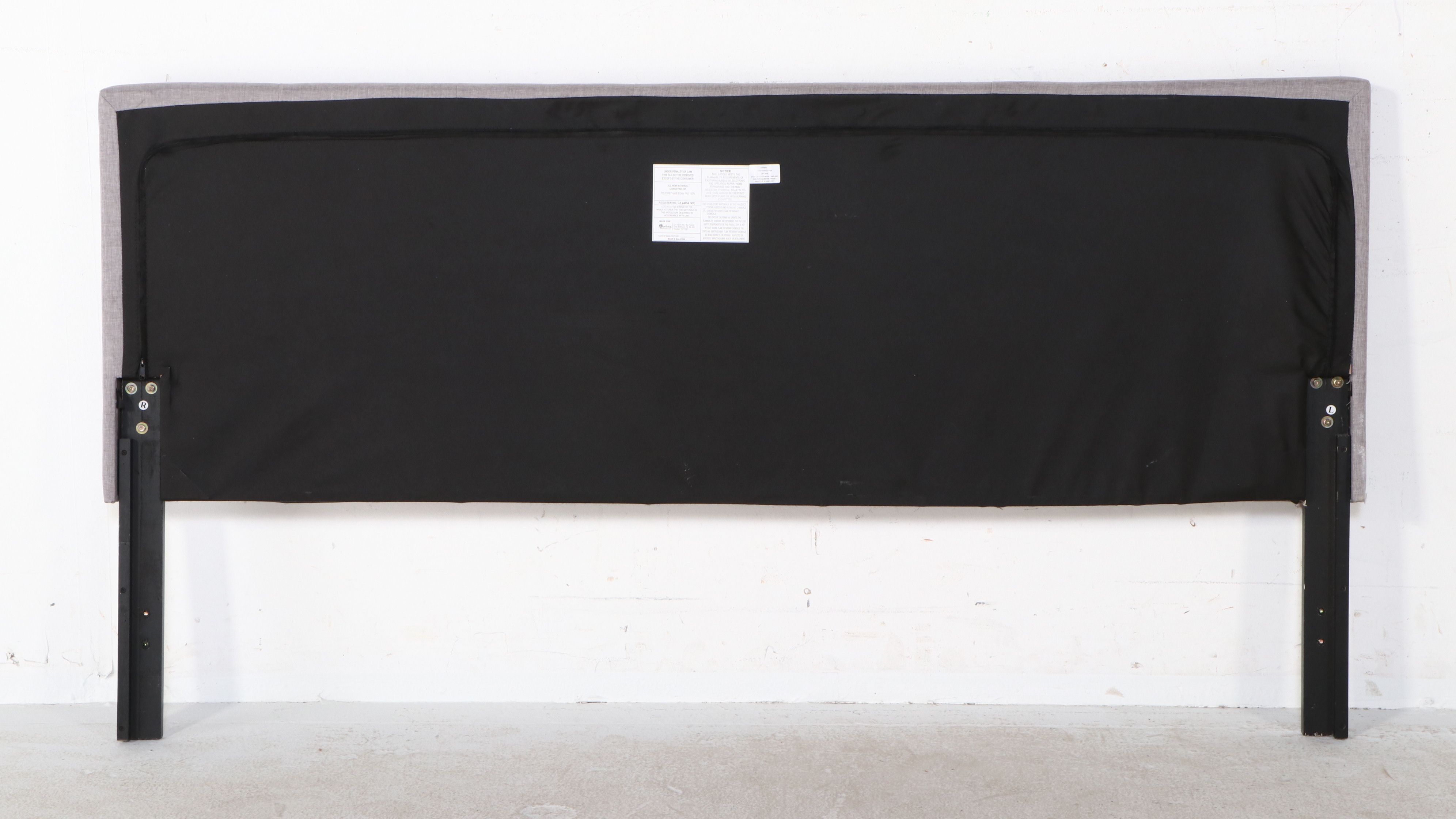 Furinno Contemporary Upholstered Bed Frame