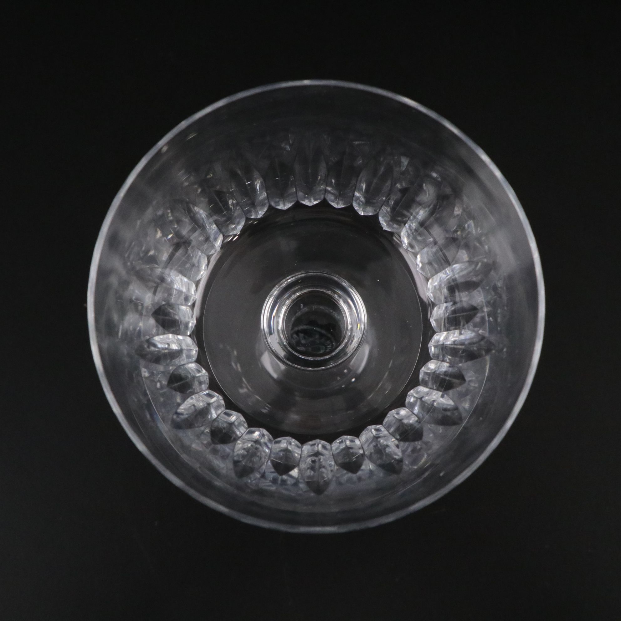 Baccarat "Biarritz" Cut Crystal Champagne Coupes