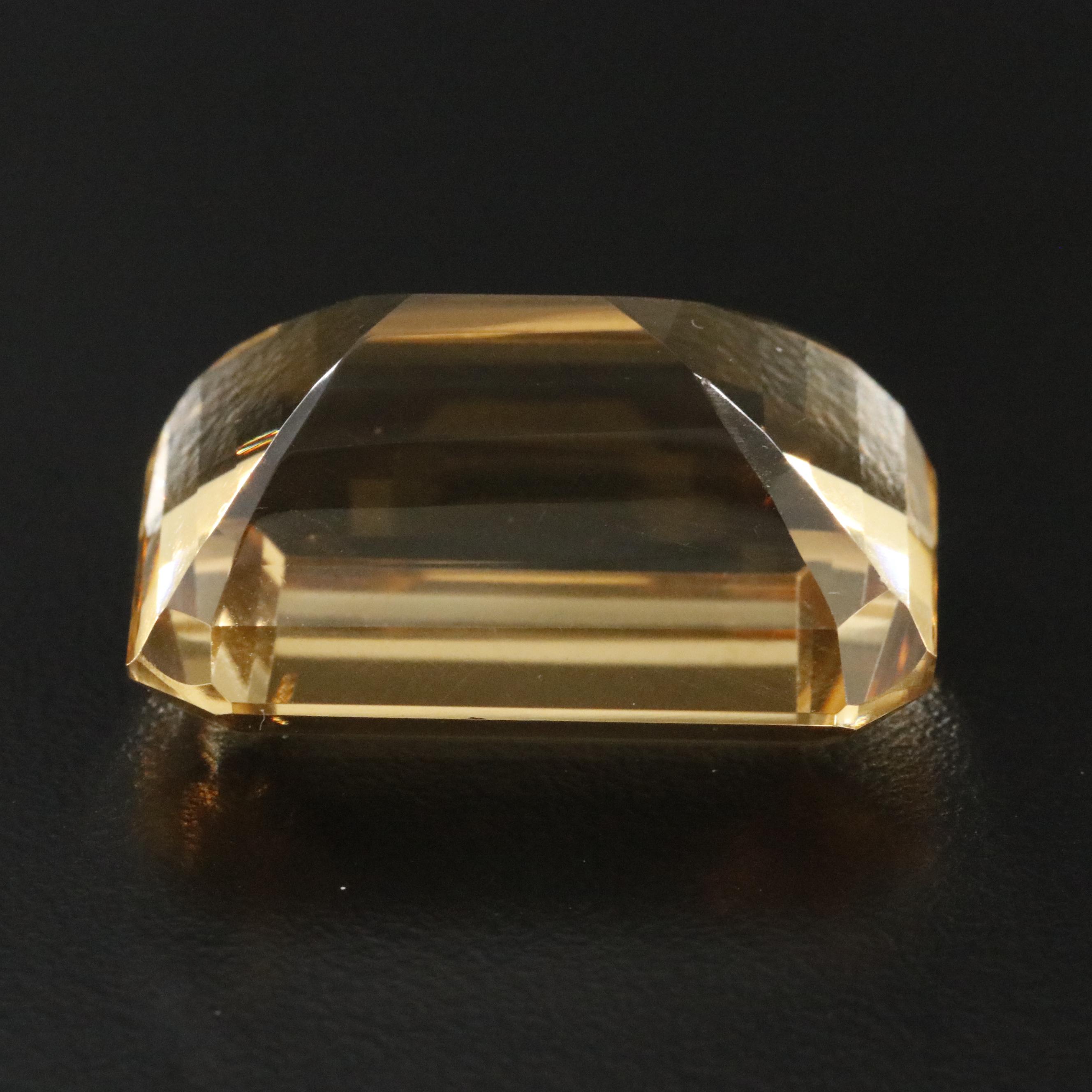 Loose 50.78 CT Citrine
