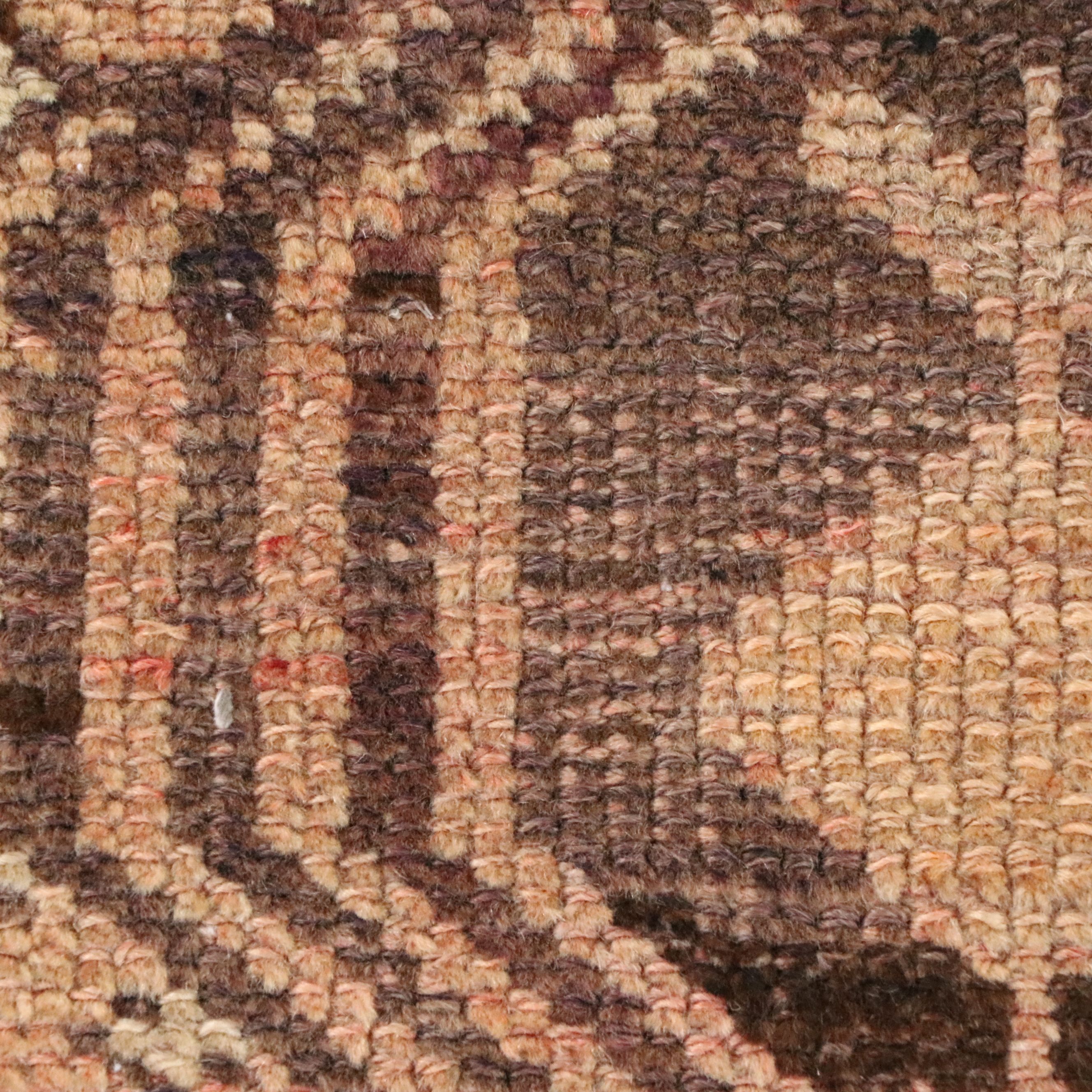 4'9 x 7'6 Hand-Knotted Persian Kurdish Area Rug