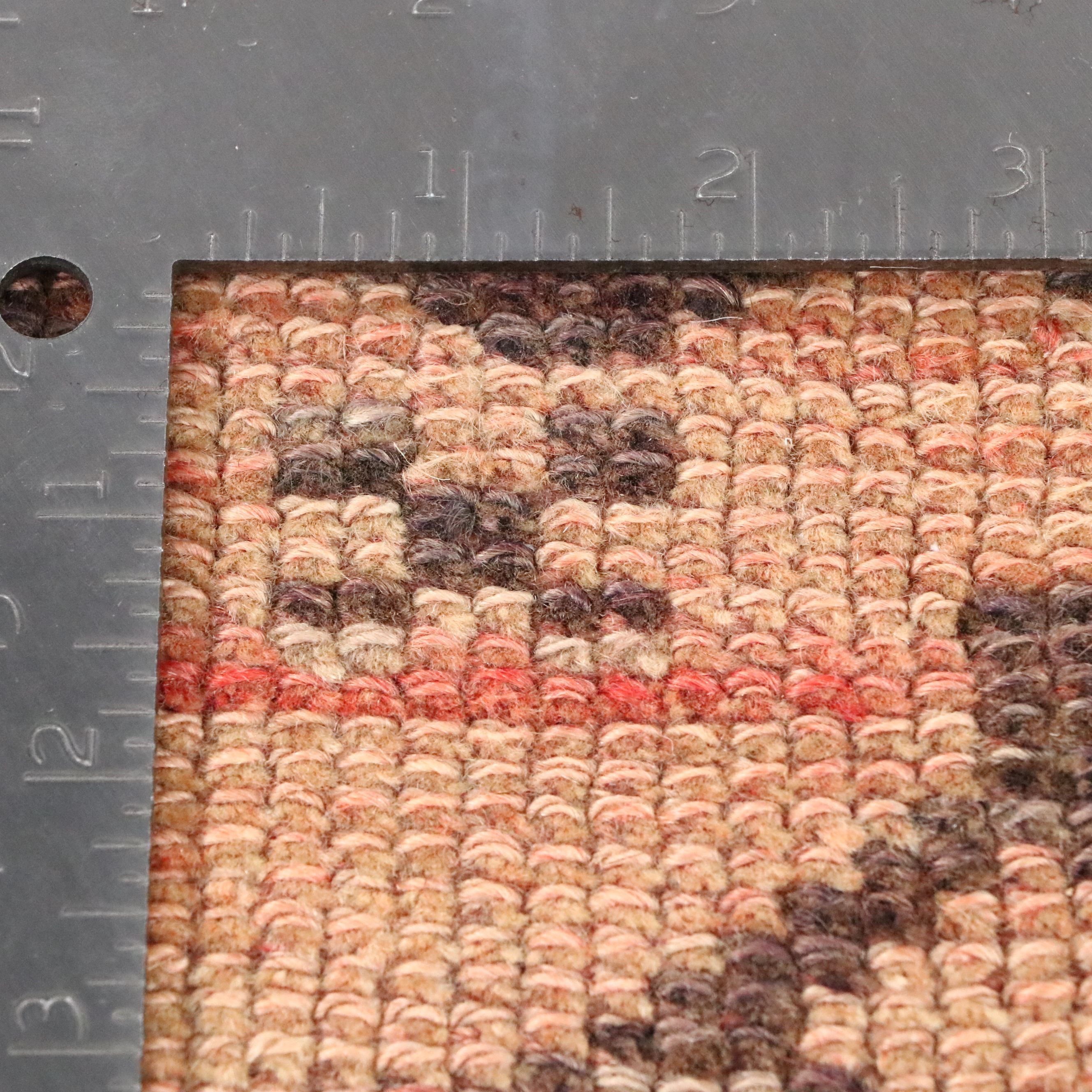 4'9 x 7'6 Hand-Knotted Persian Kurdish Area Rug