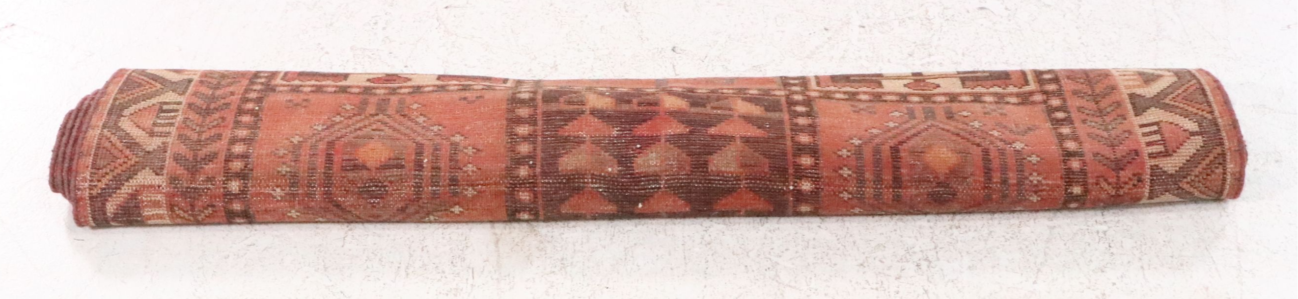 4'9 x 7'6 Hand-Knotted Persian Kurdish Area Rug