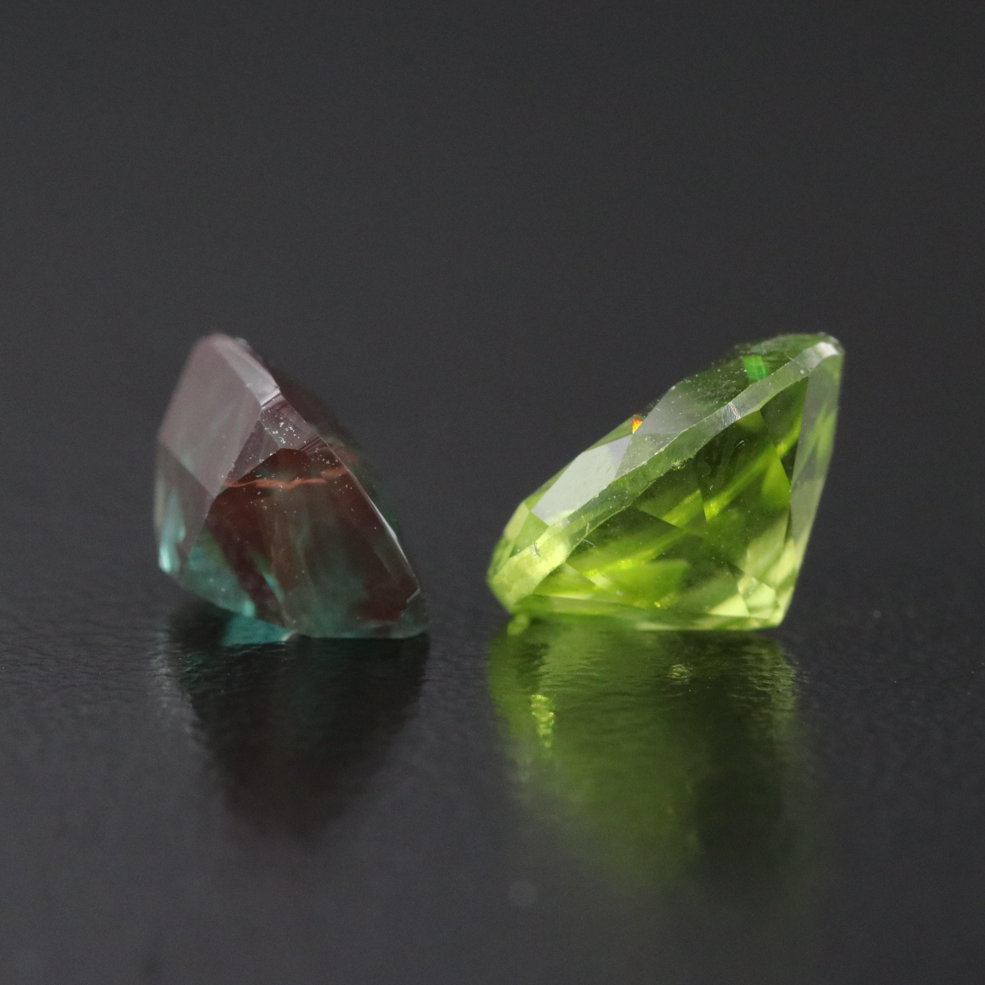 Loose 5.84 CTW Peridot and Labradorite Lot