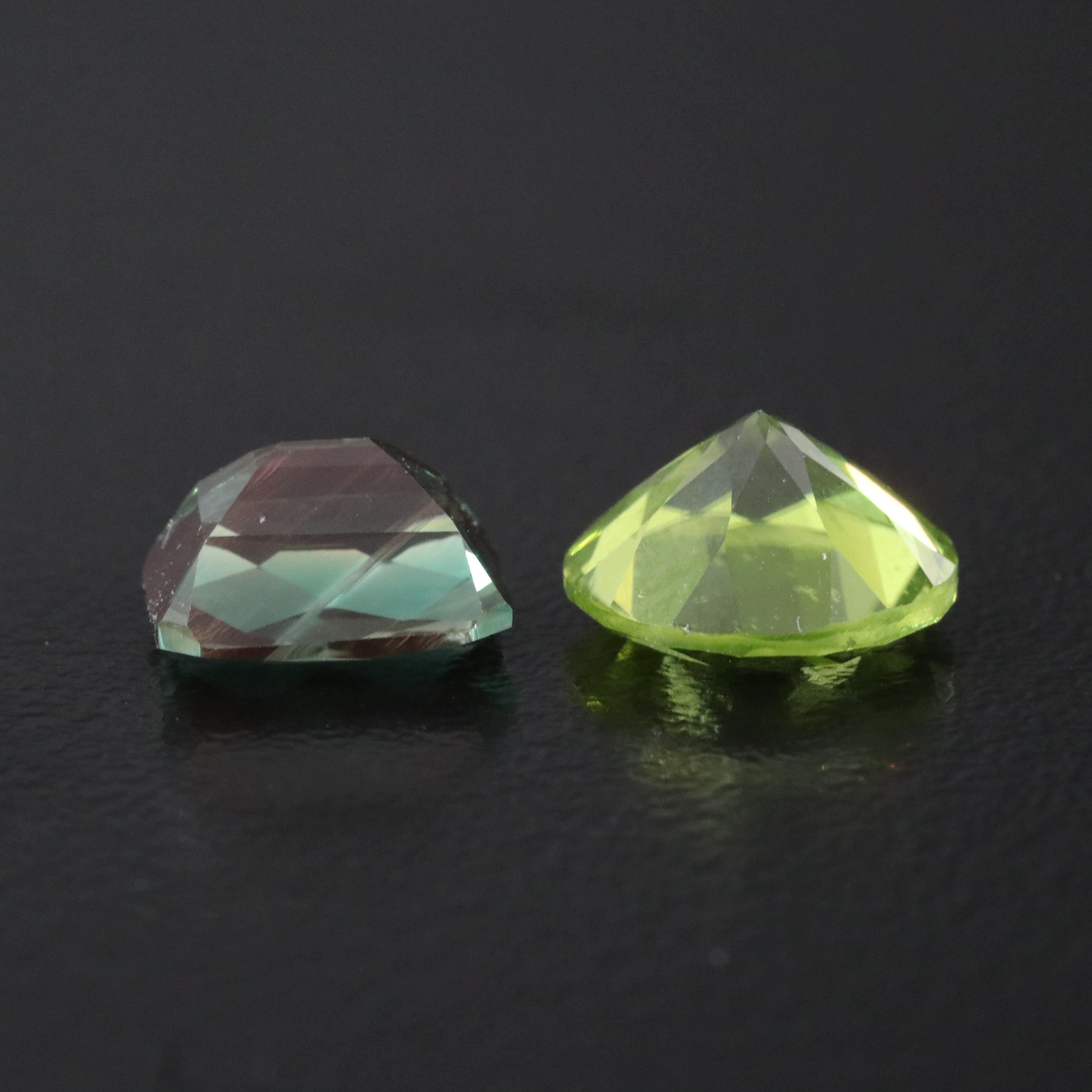 Loose 5.84 CTW Peridot and Labradorite Lot