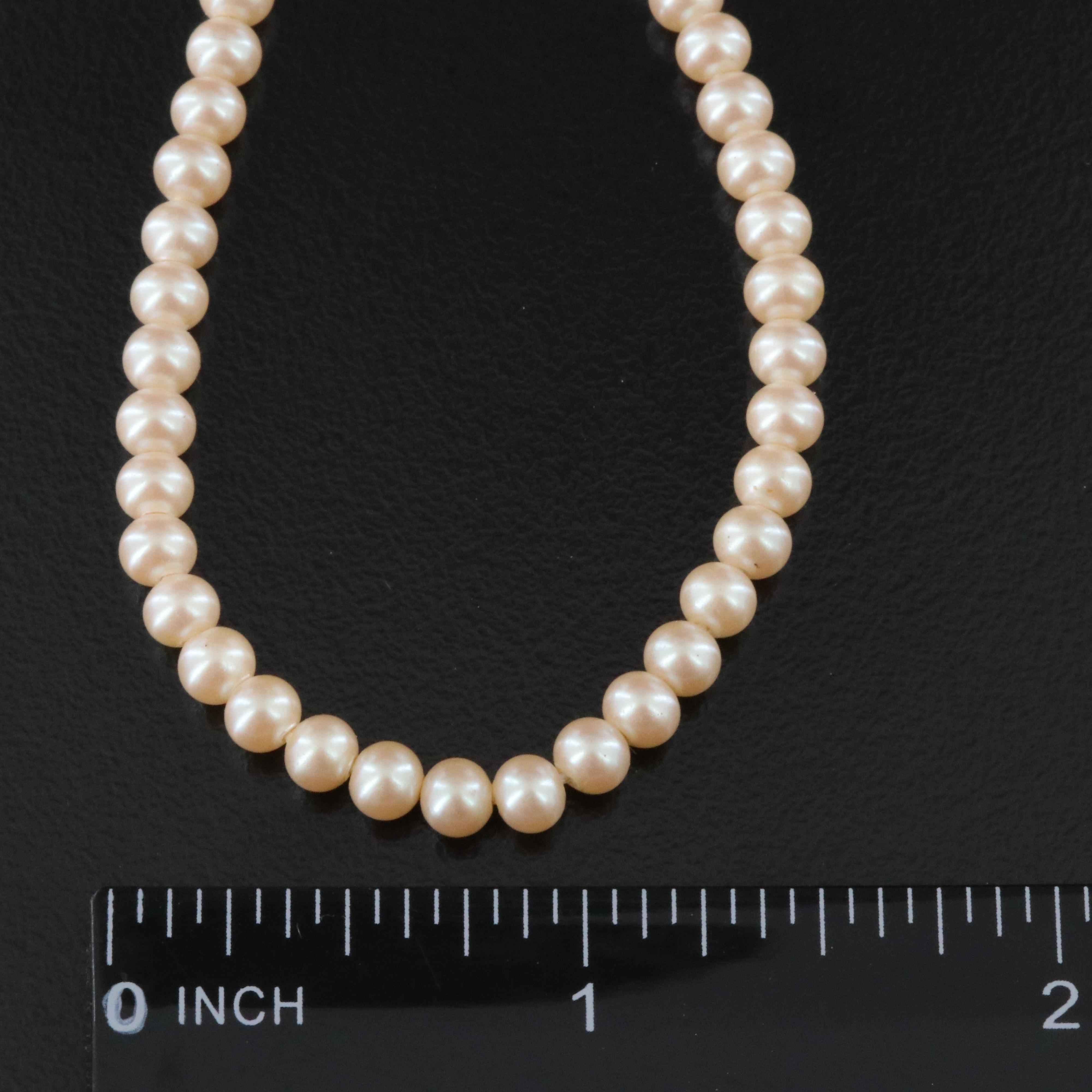 Faux Pearl Necklace