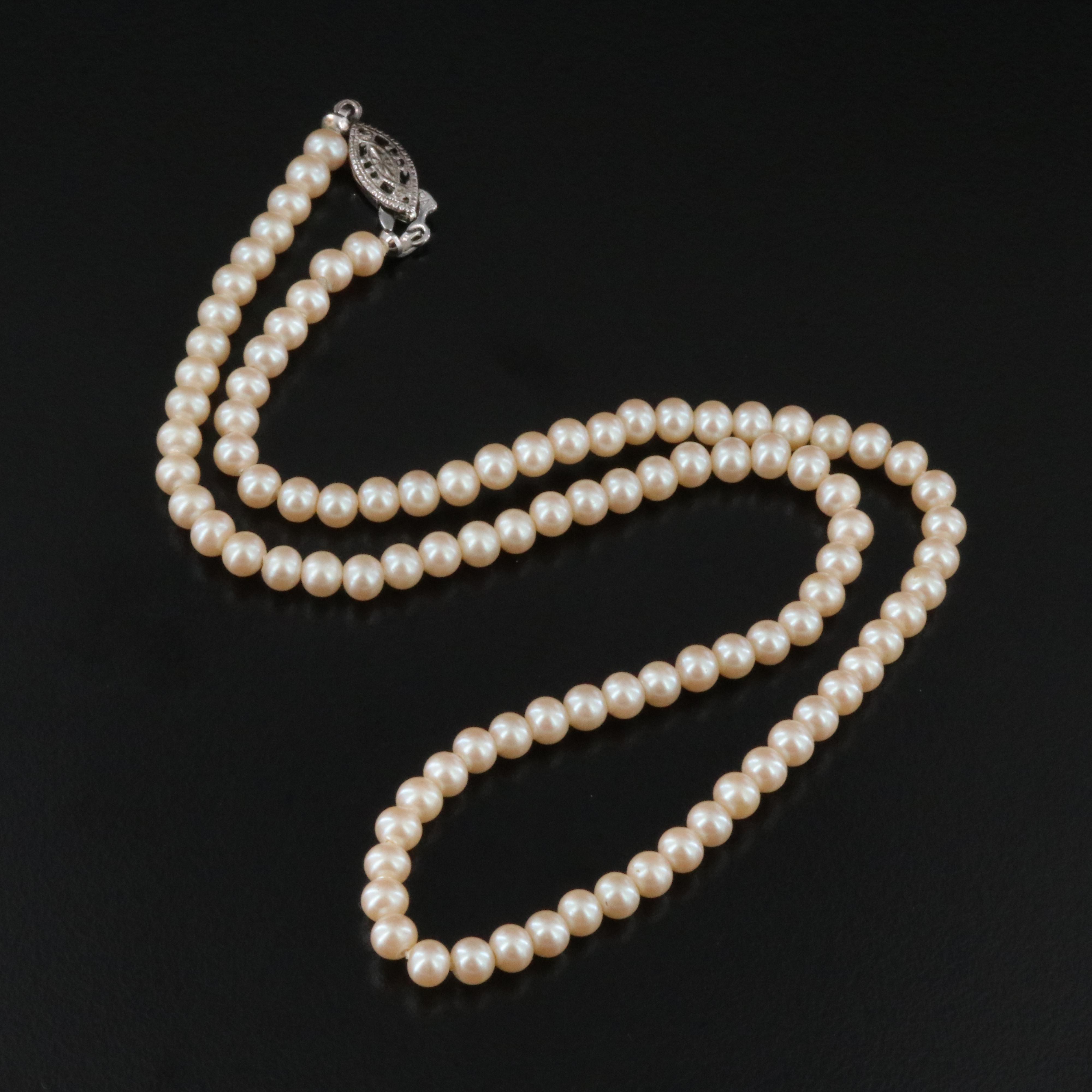 Faux Pearl Necklace