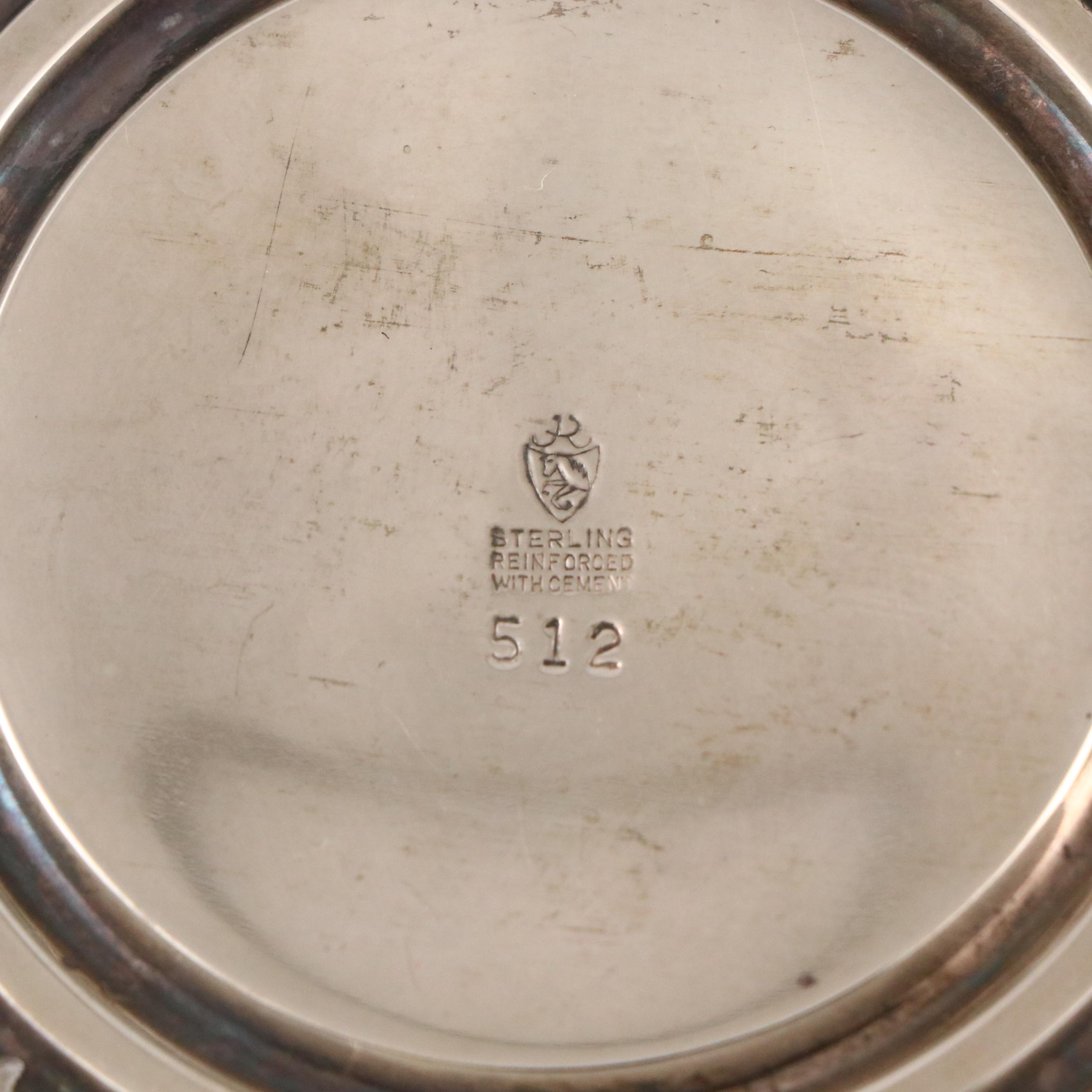 Revere Silversmiths Weighted Sterling Silver Candelabra