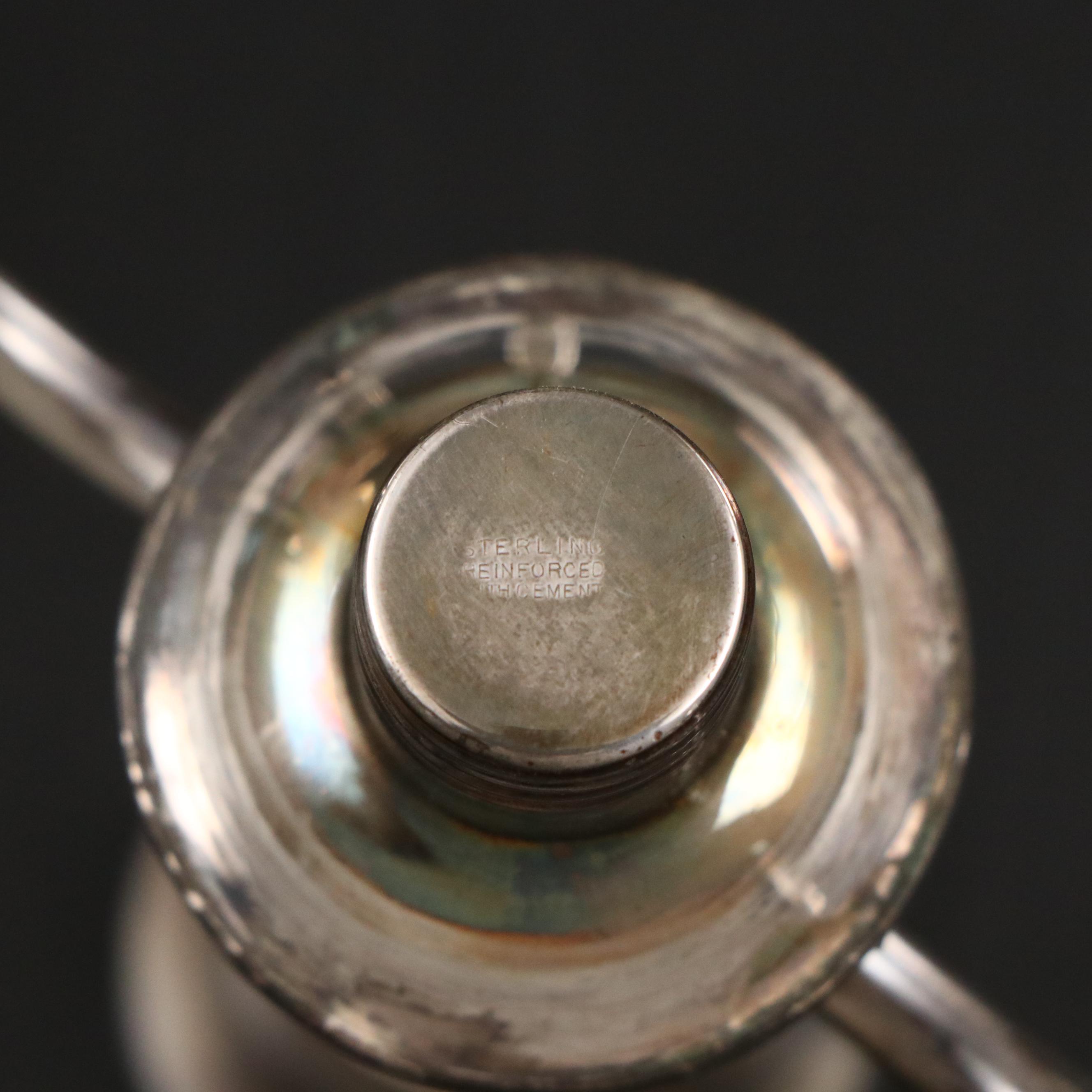 Revere Silversmiths Weighted Sterling Silver Candelabra