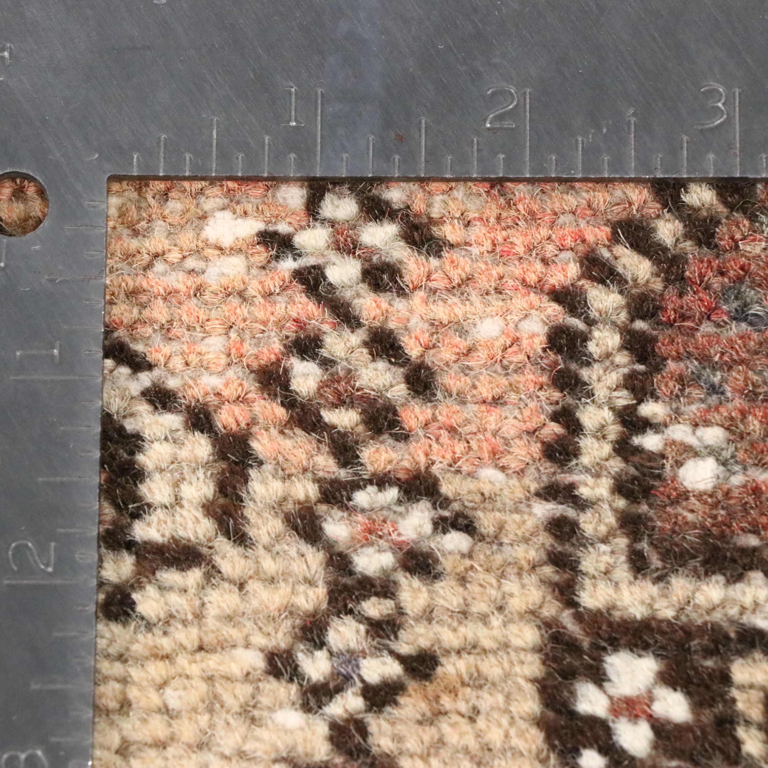 4'1 x 7' Hand-Knotted Afghan Baluch Area Rug