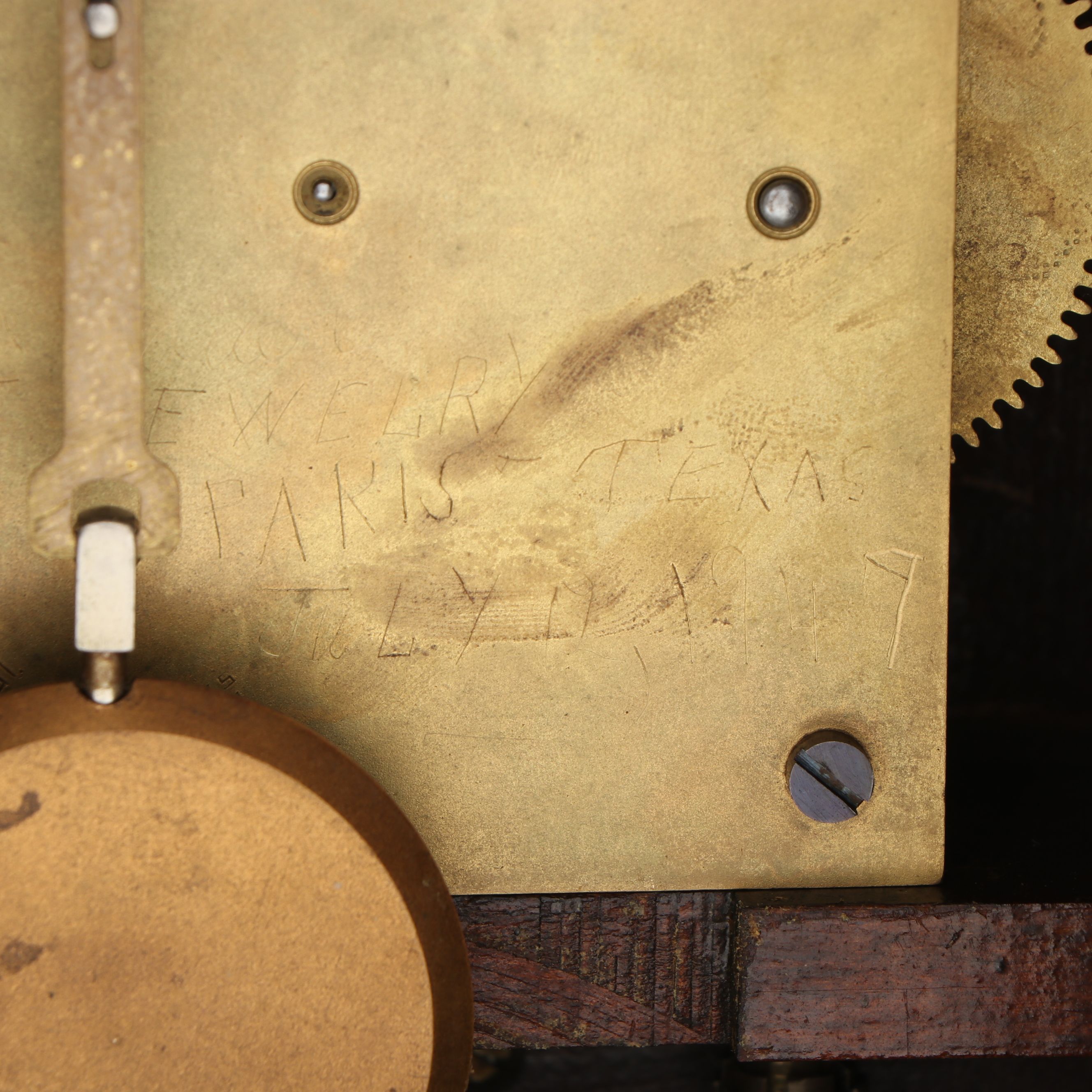 Seth Thomas Dome Wooden Mantel Clock