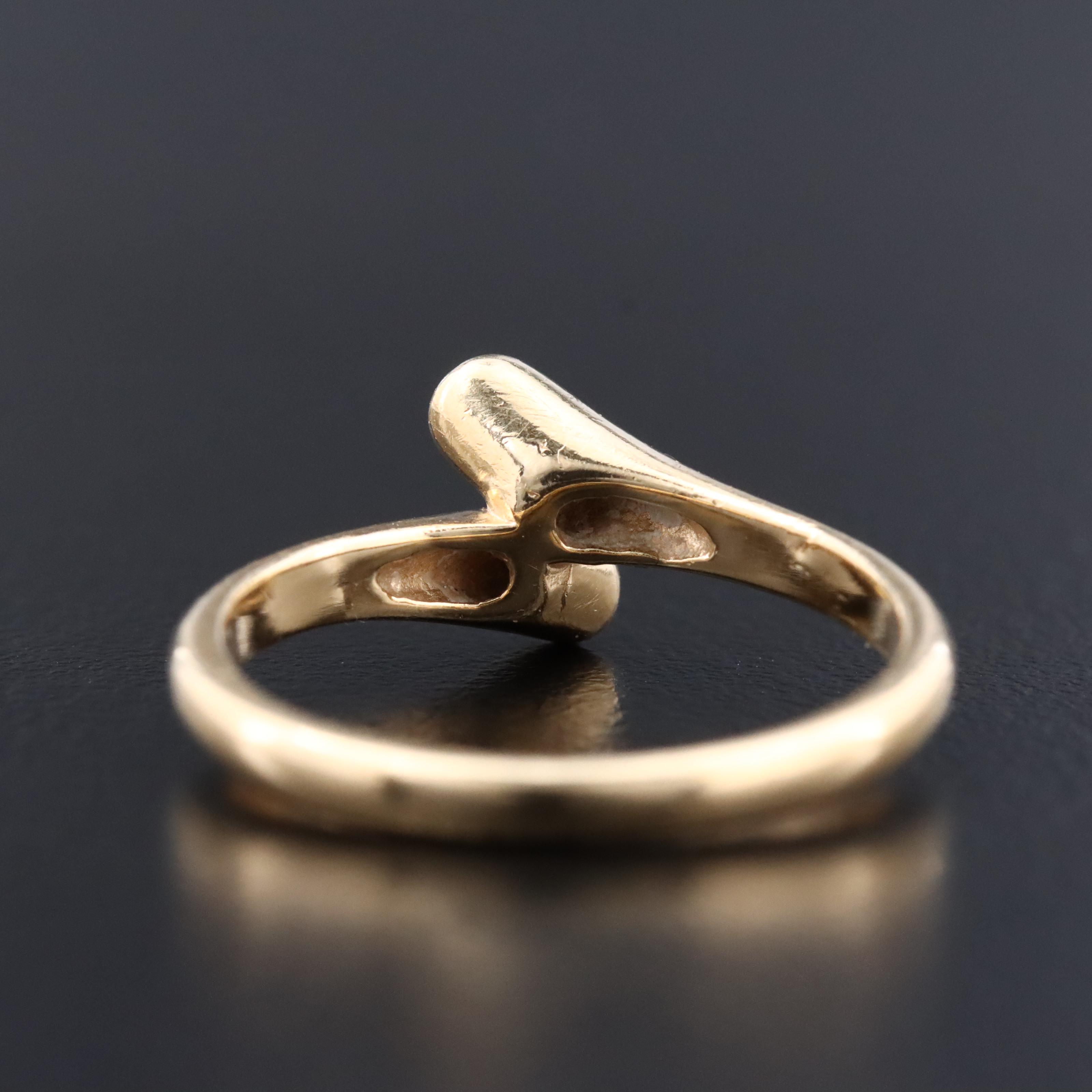 14K Sapphire and Diamond Ring