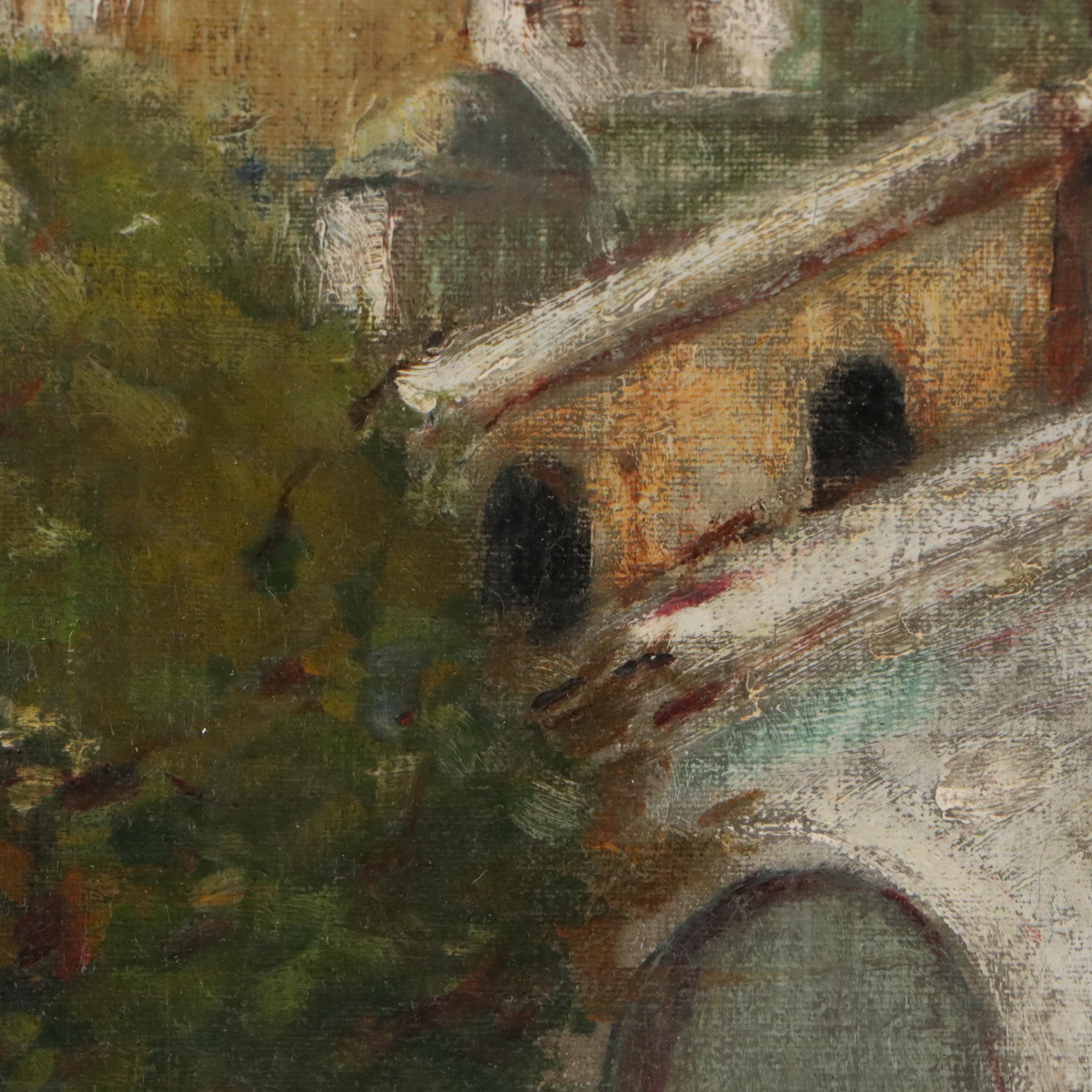 Ramzaef Oil Painting of Turkish Mosque "Sultan Ahmed"