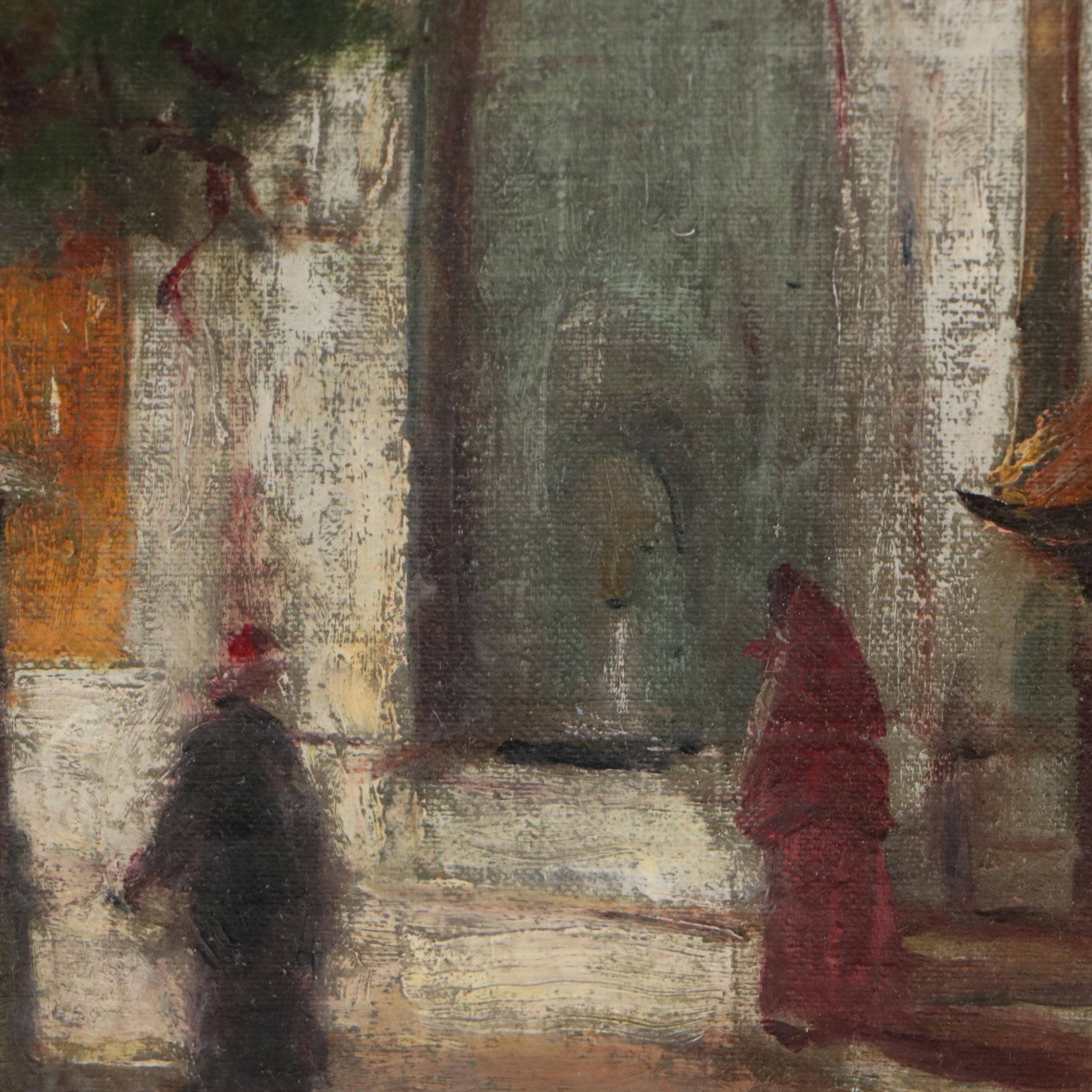 Ramzaef Oil Painting of Turkish Mosque "Sultan Ahmed"