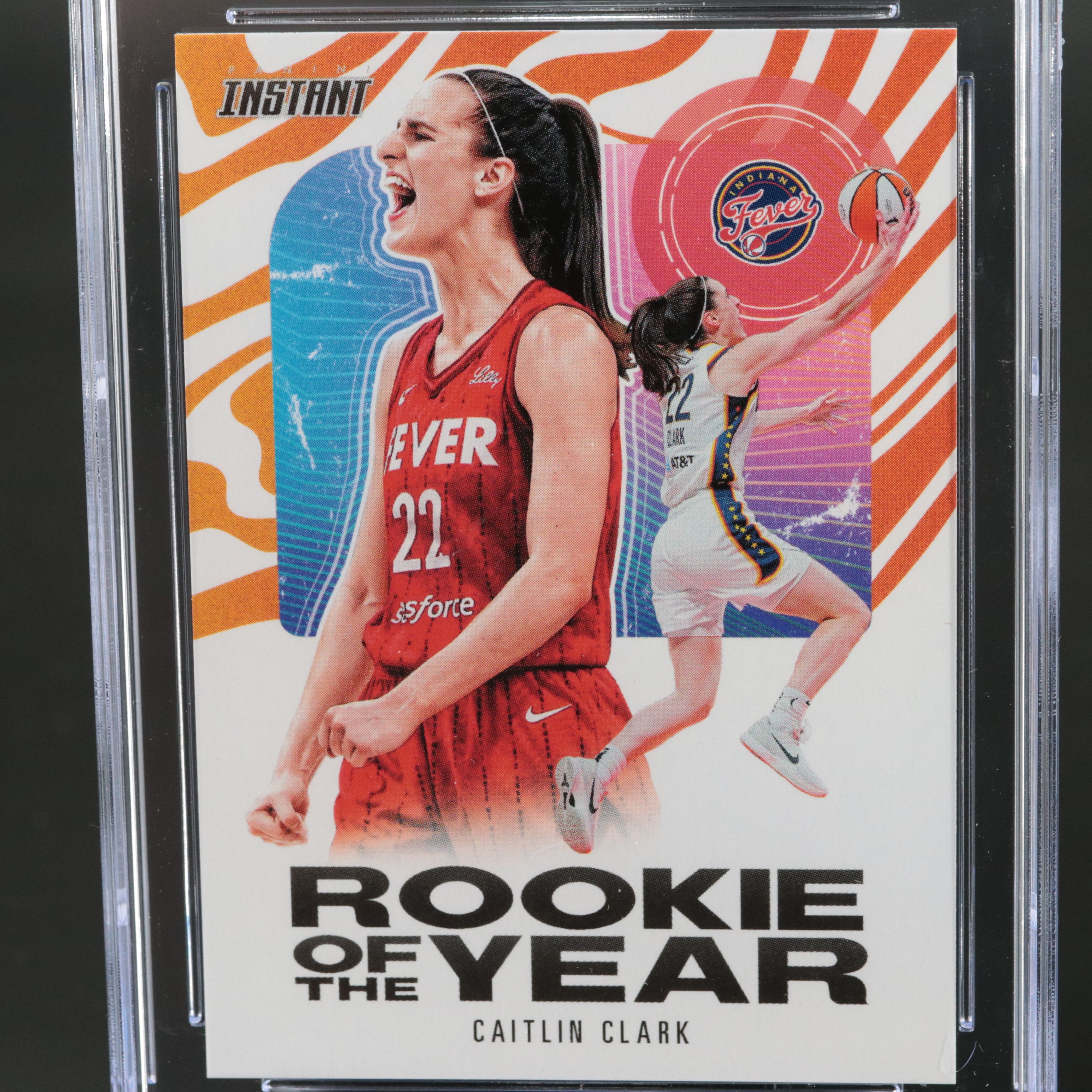 2024-25 Panini Instant Caitlin Clark Rookie of the Year Card Graded CGC 10