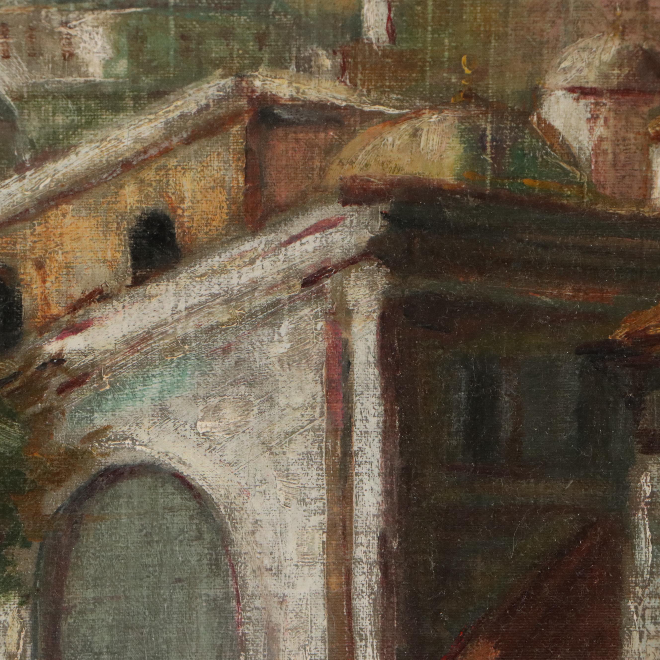 Ramzaef Oil Painting of Turkish Mosque "Sultan Ahmed"