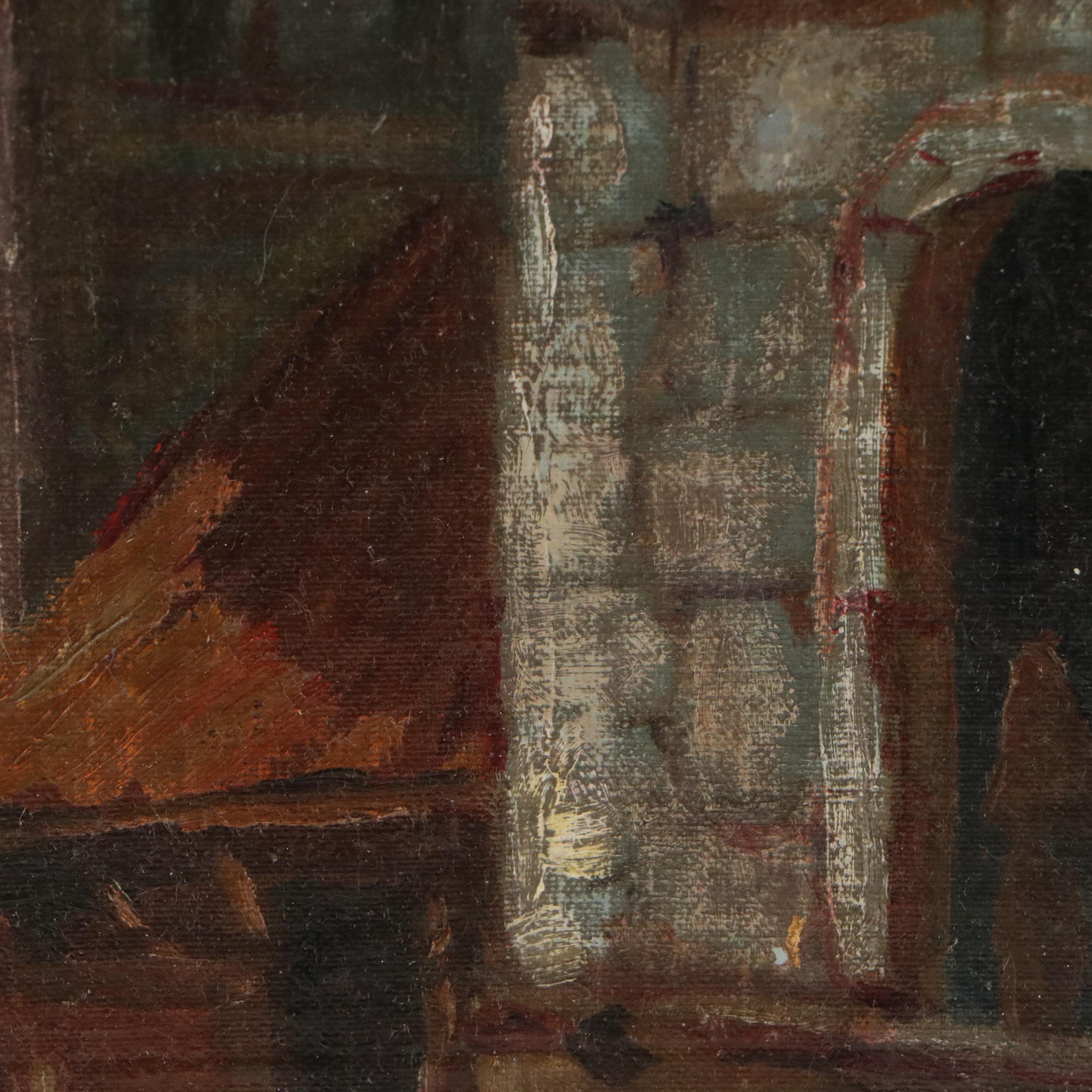 Ramzaef Oil Painting of Turkish Mosque "Sultan Ahmed"