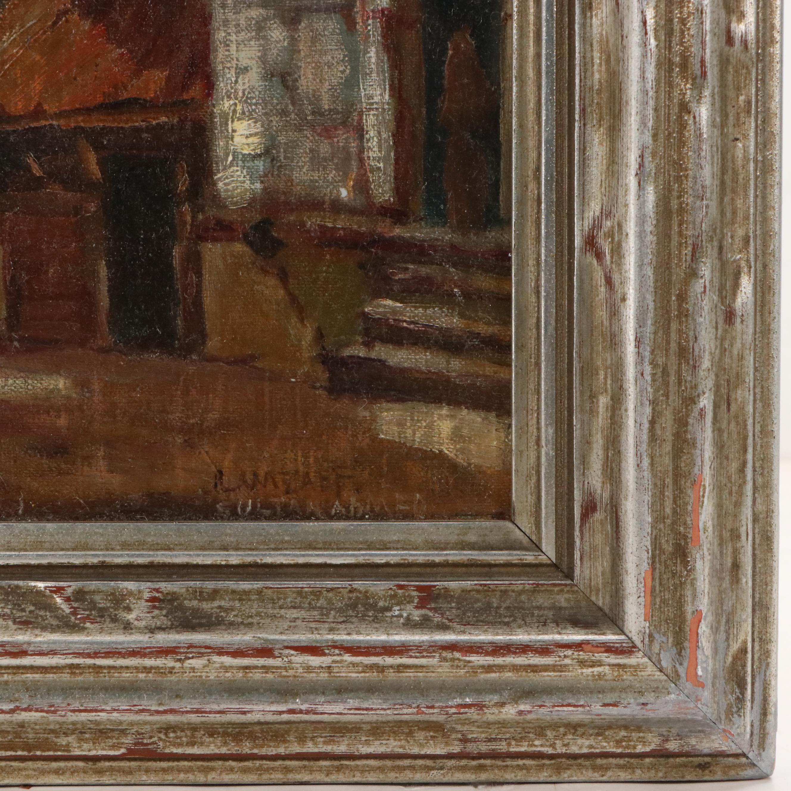 Ramzaef Oil Painting of Turkish Mosque "Sultan Ahmed"