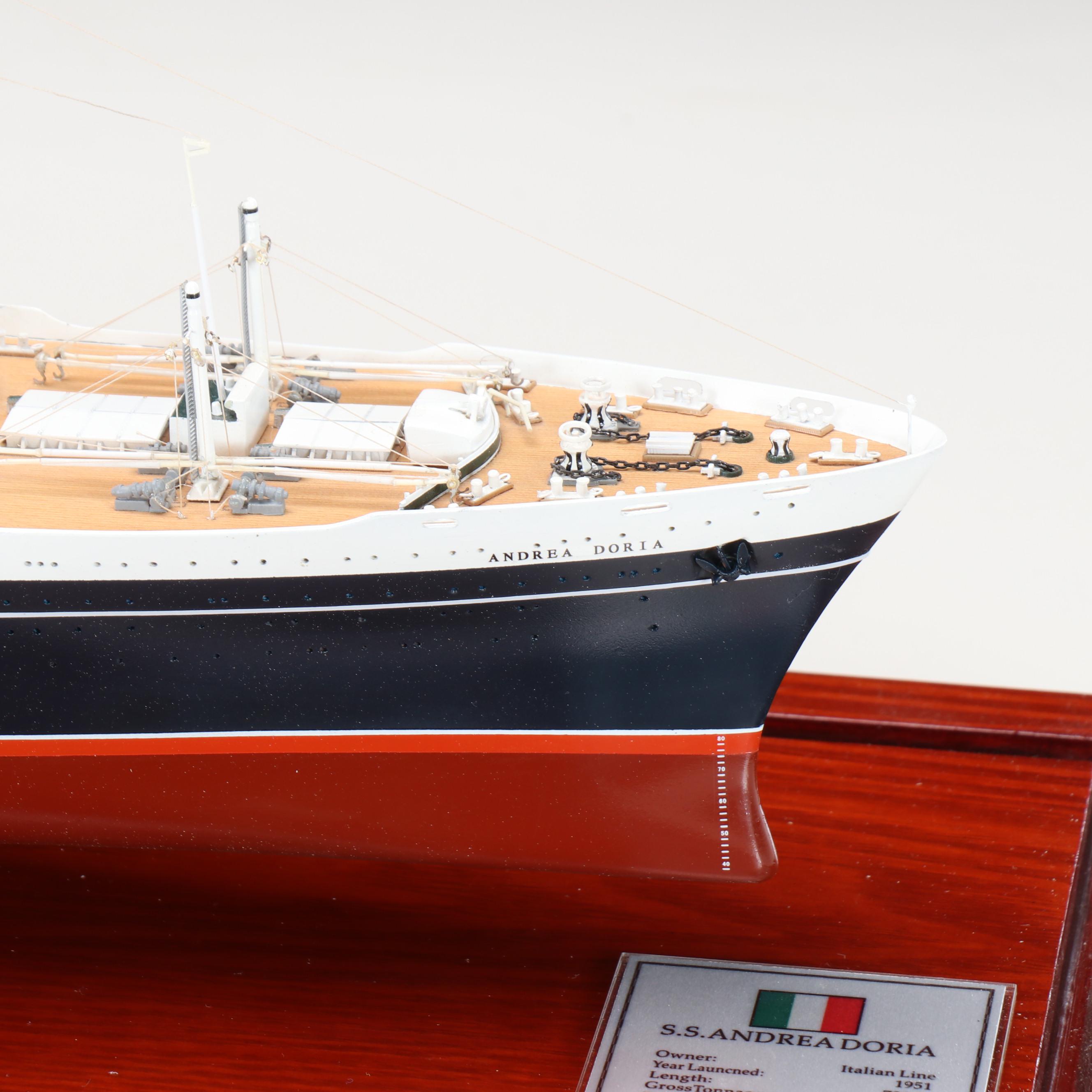 Maritime Replicas "S.S. Andrea Doria" 1:350 Scale Model Ship