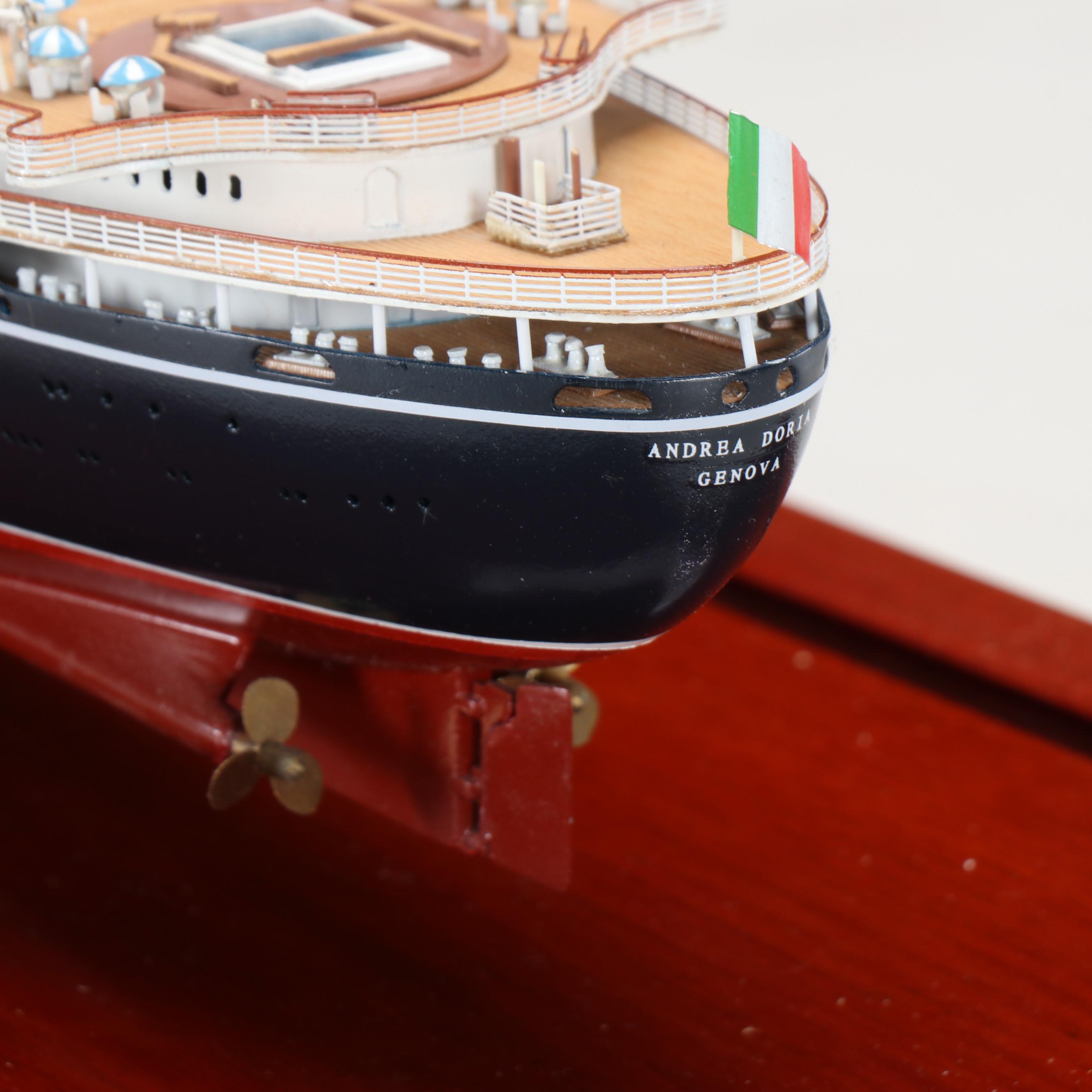 Maritime Replicas "S.S. Andrea Doria" 1:350 Scale Model Ship