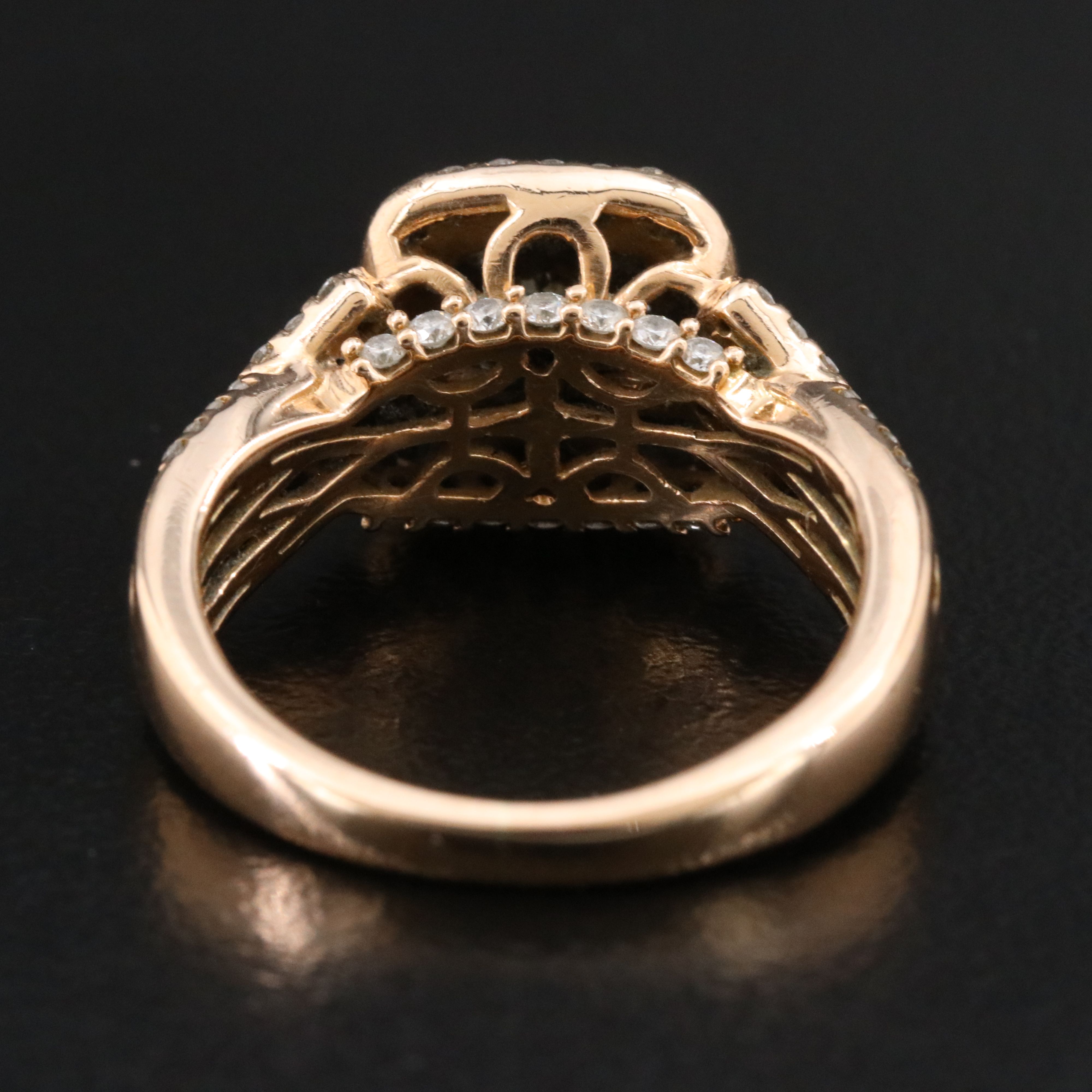 14K Rose Gold 1.01 CTW Diamond Ring