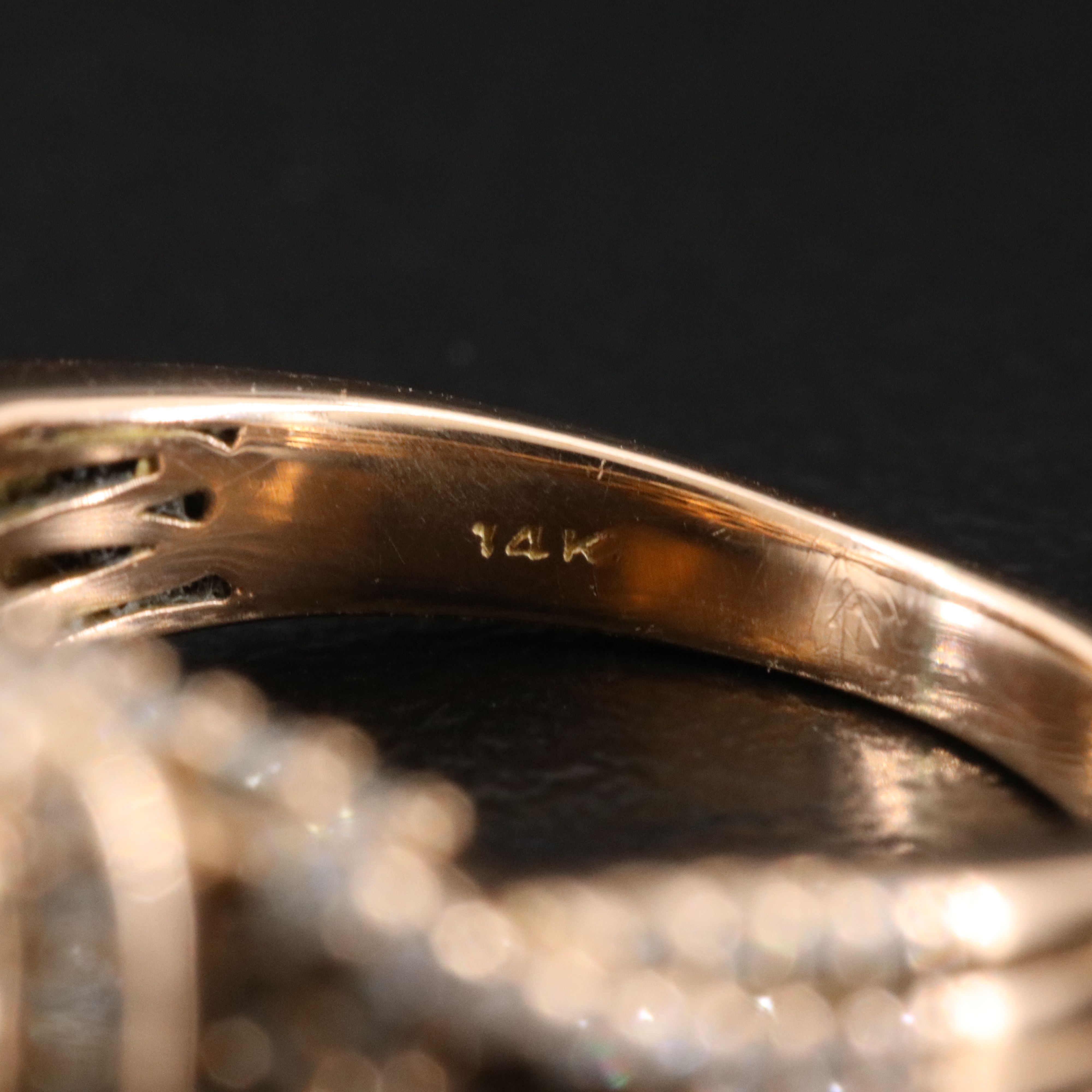 14K Rose Gold 1.01 CTW Diamond Ring