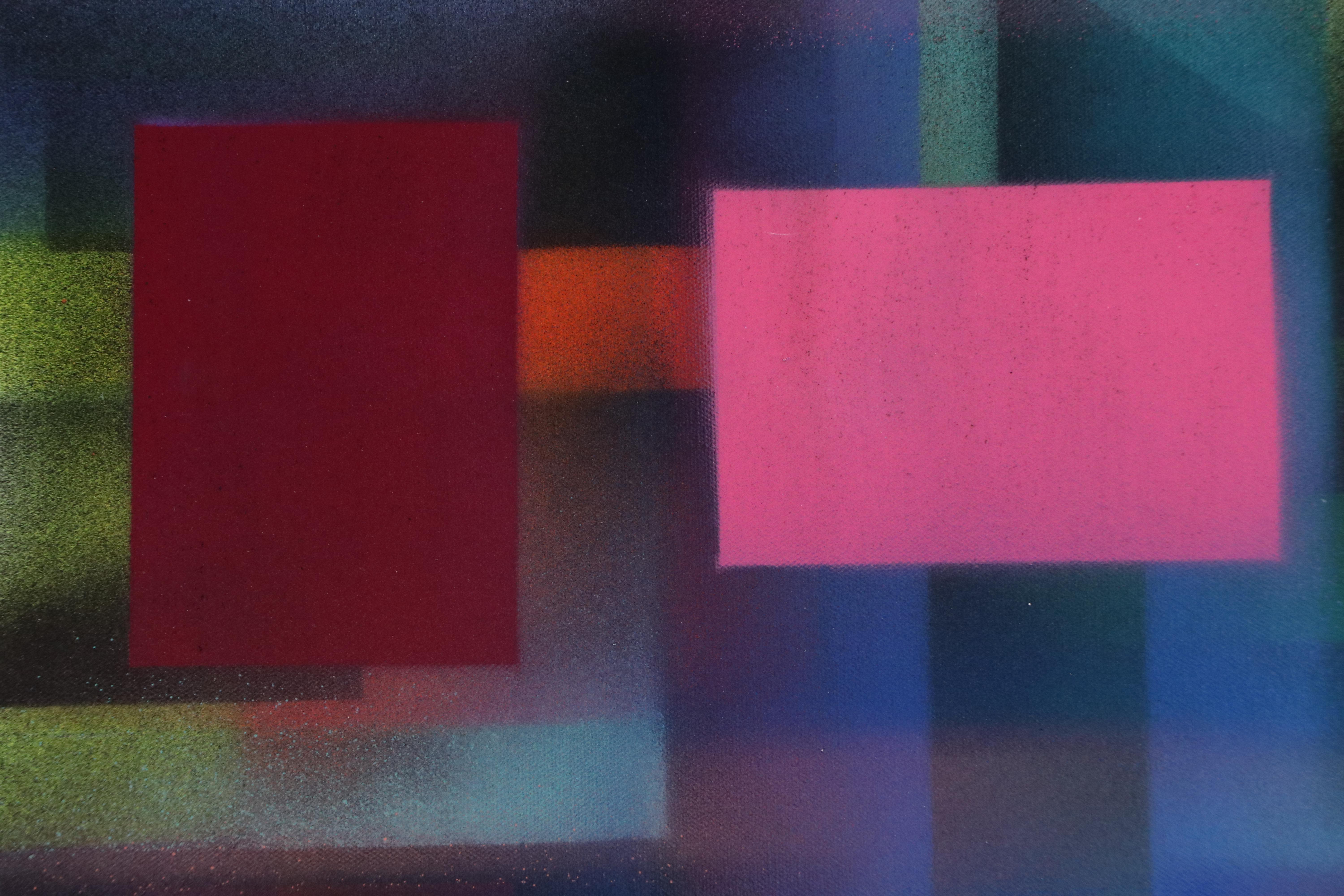 Jason Michael Durham Mixed Media Painting "The Space Between," 2025