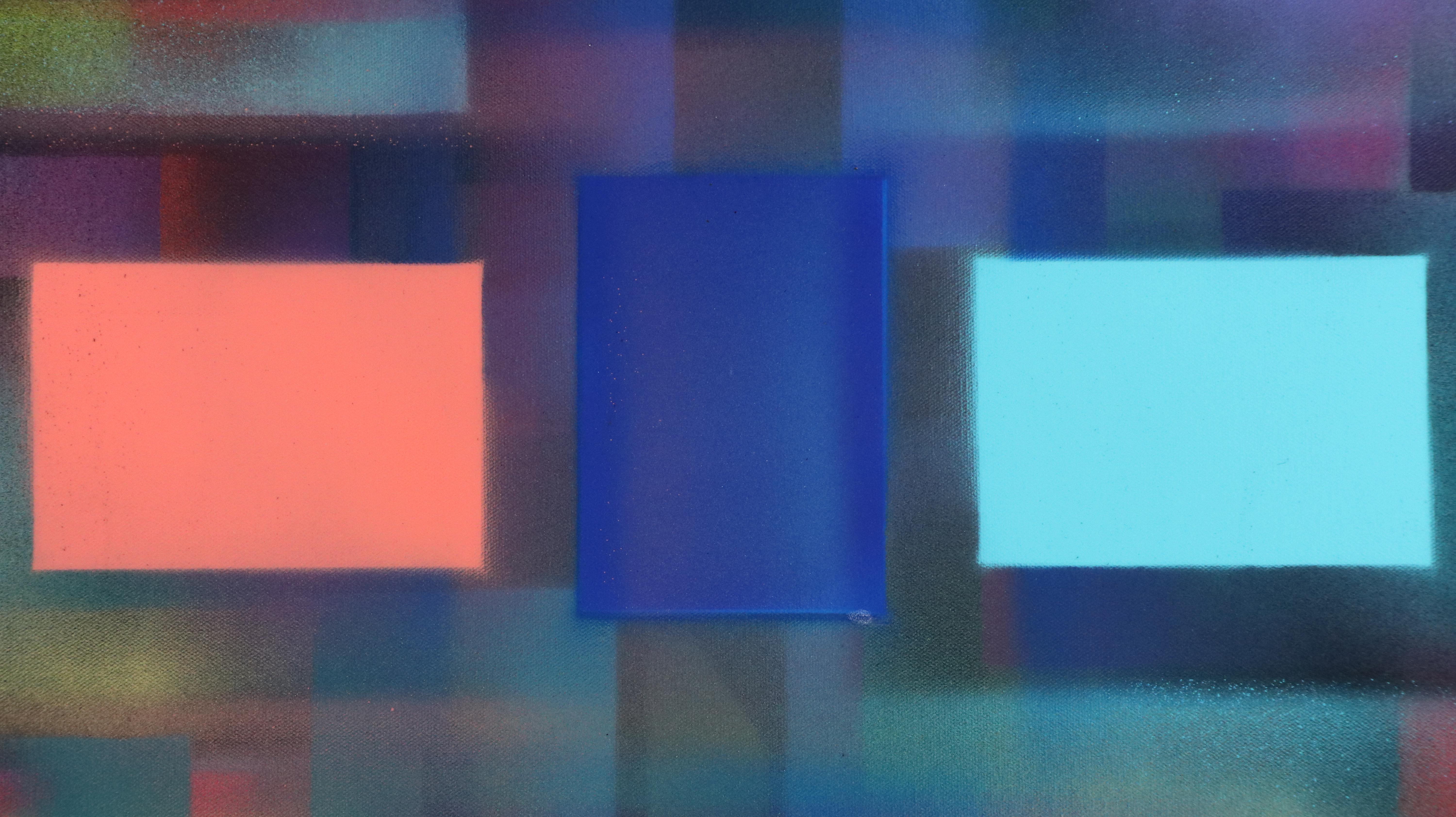 Jason Michael Durham Mixed Media Painting "The Space Between," 2025