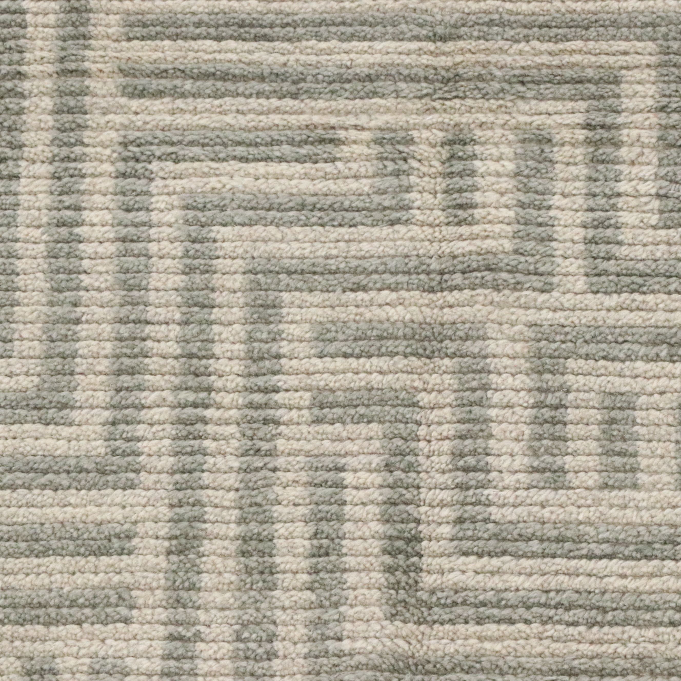 5'1 x 8' Hand-Knotted Moroccan Style Area Rug