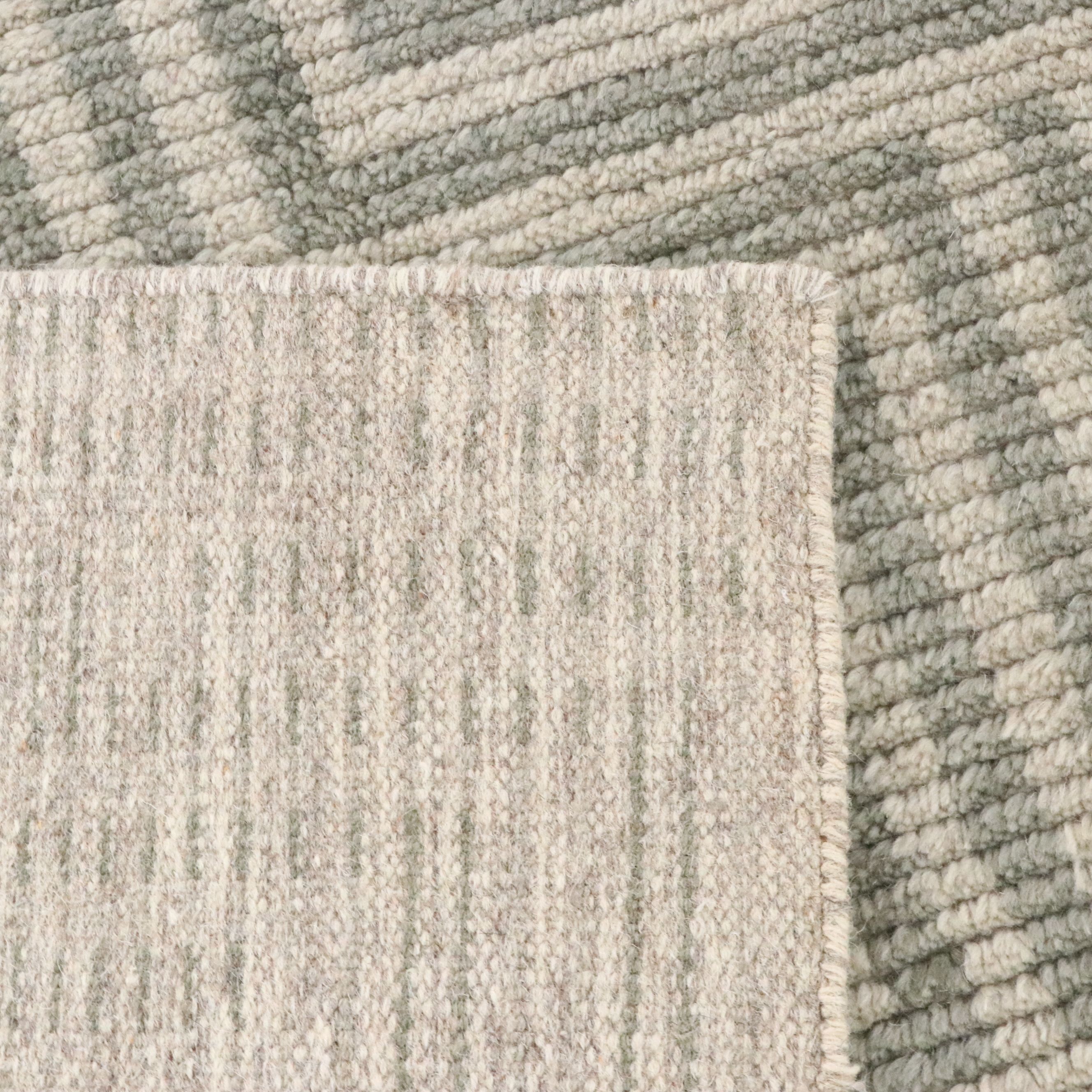 5'1 x 8' Hand-Knotted Moroccan Style Area Rug